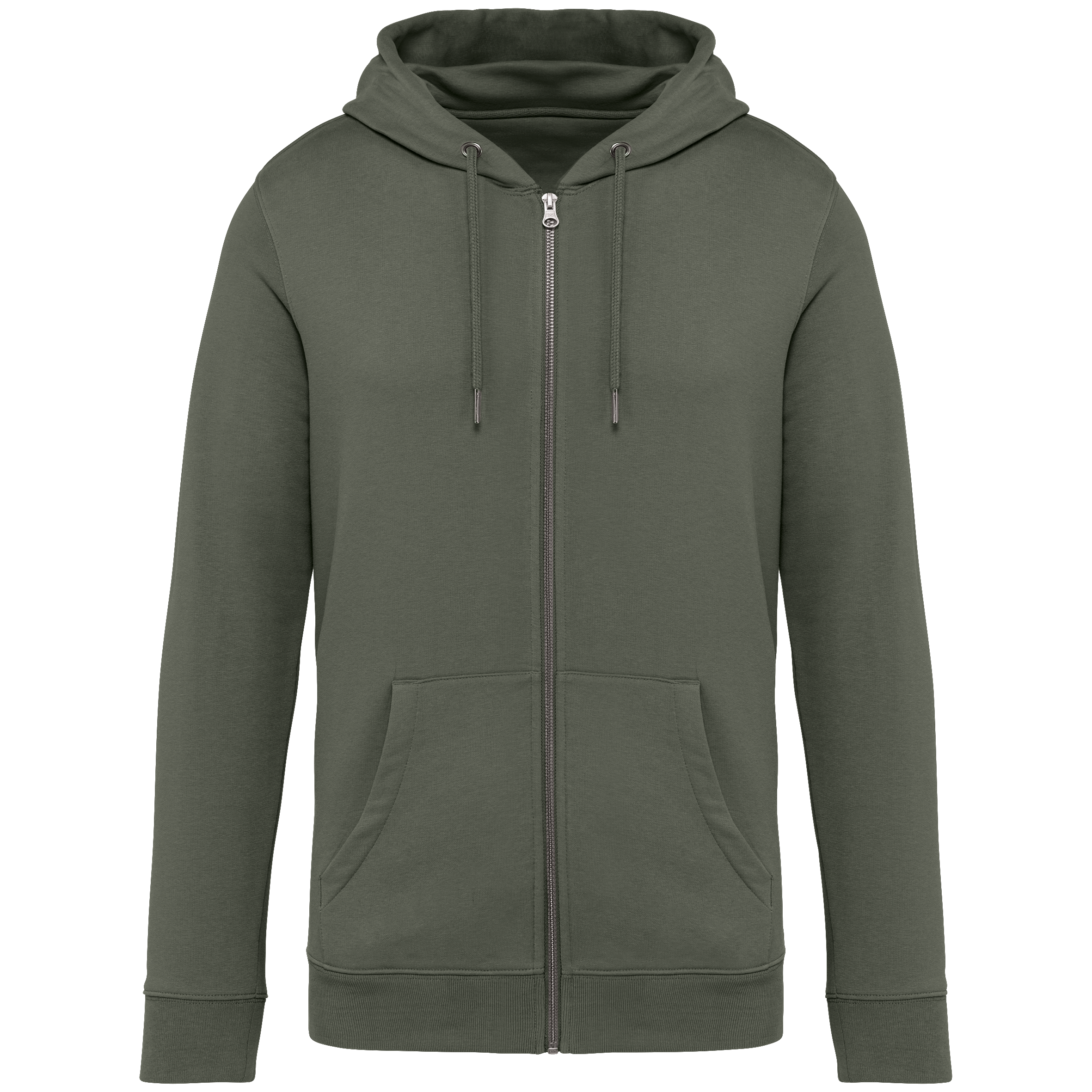 Miniature 11 pour Sweat-shirt écoresponsable zippé à capuche unisexe