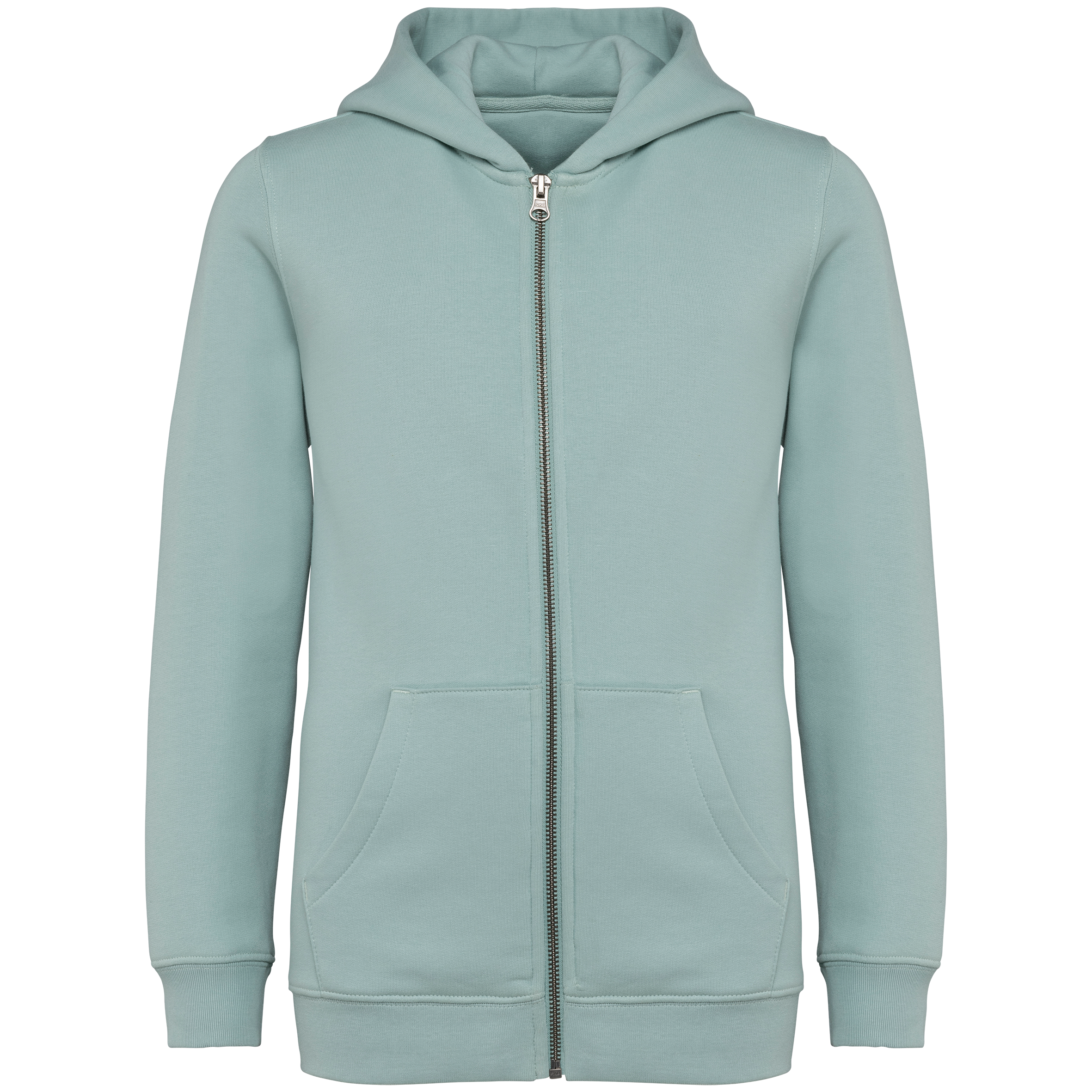 Miniature 8 pour Sweat-shirt écoresponsable zippé à capuche enfant