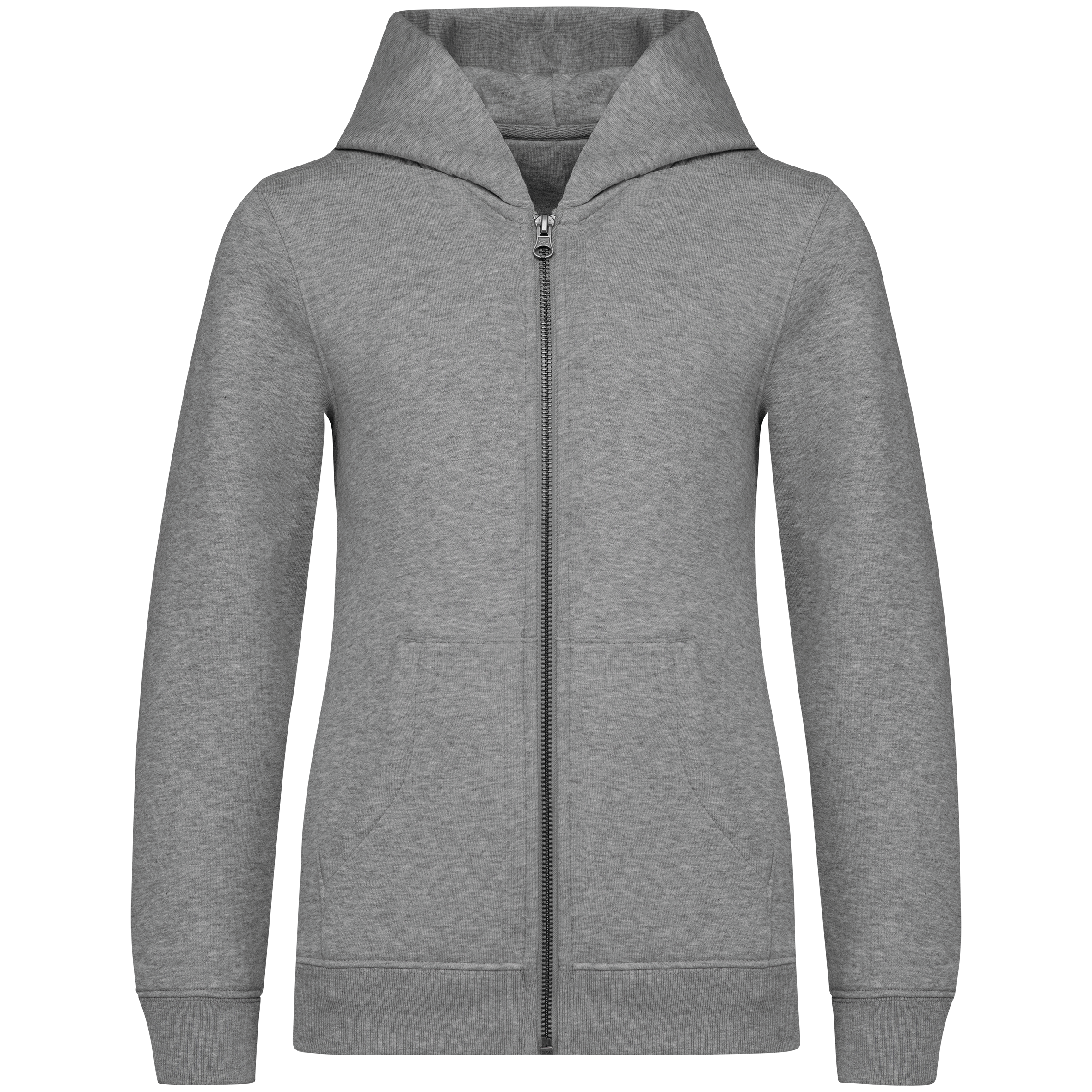 Miniature 11 pour Sweat-shirt écoresponsable zippé à capuche enfant