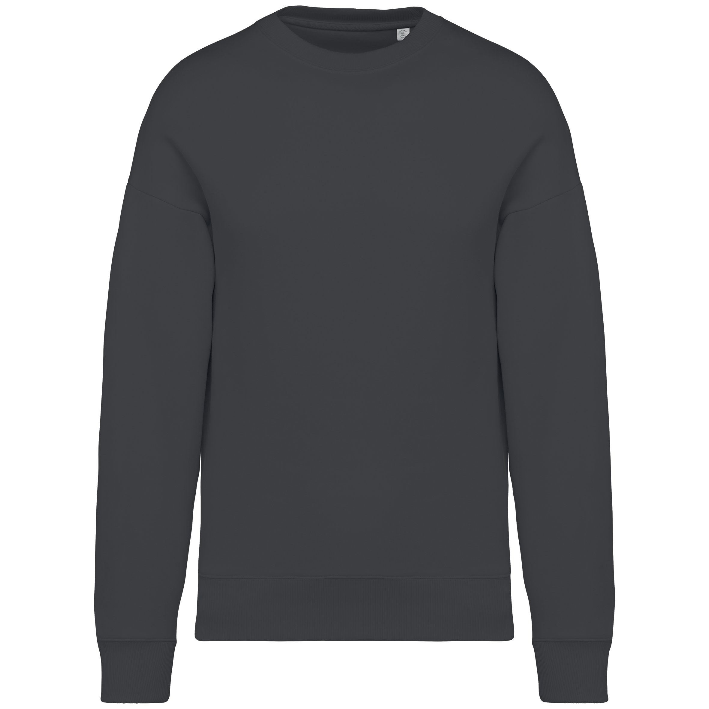 Miniature 11 pour Sweat-shirt écoresponsable à col rond oversize unisexe
