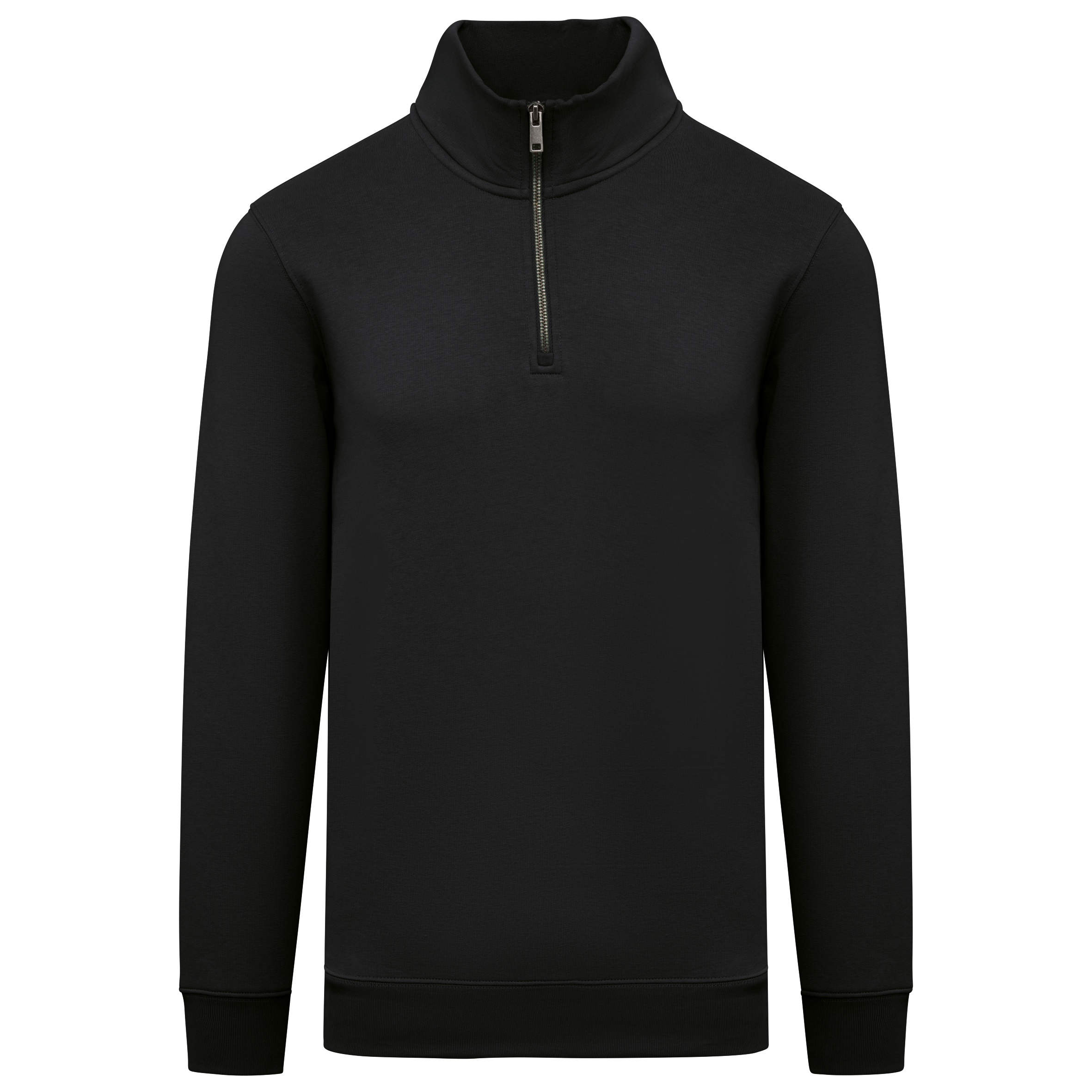 Miniature 1 pour Sweat-shirt écoresponsable à col montant zippé homme