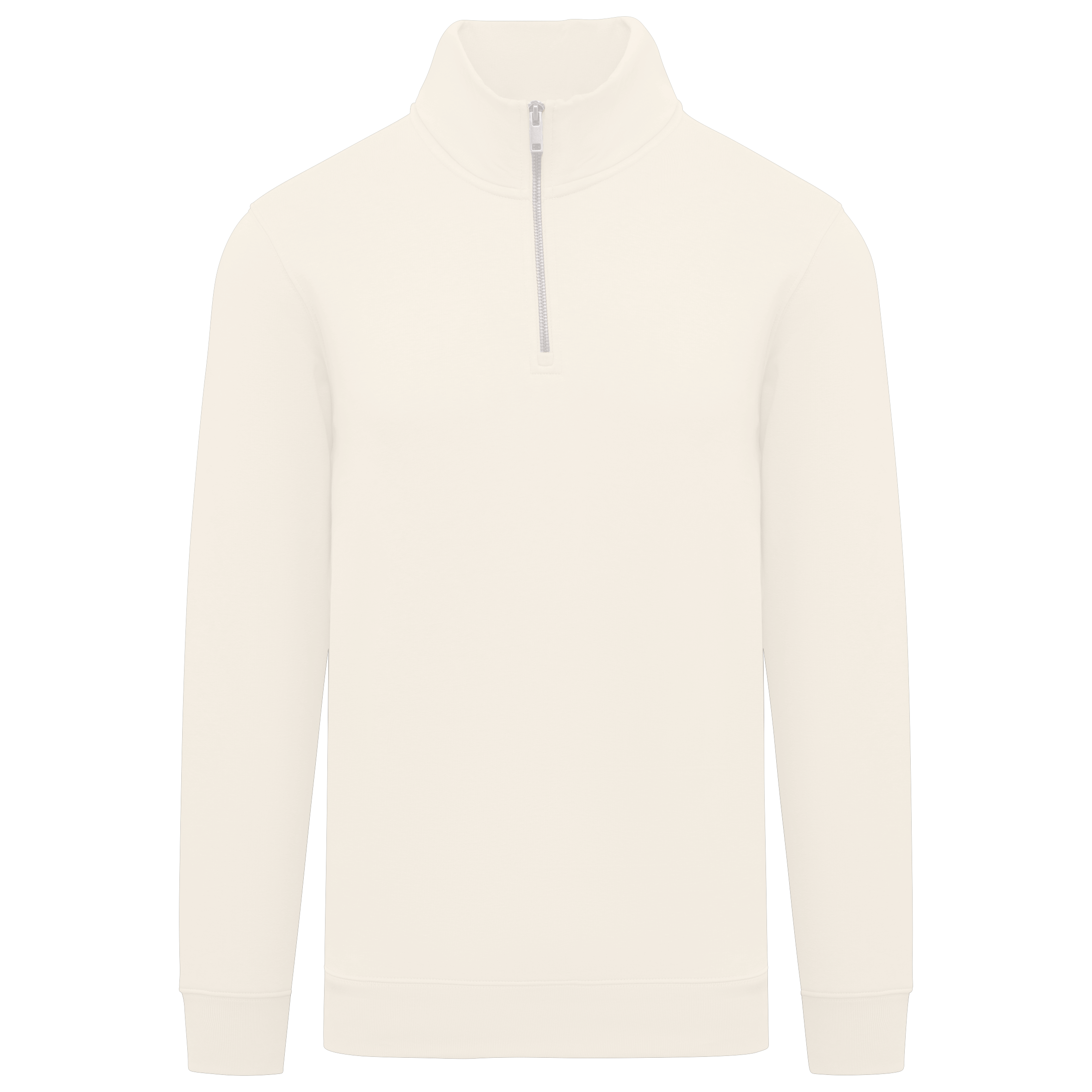 Miniature 3 pour Sweat-shirt écoresponsable à col montant zippé homme