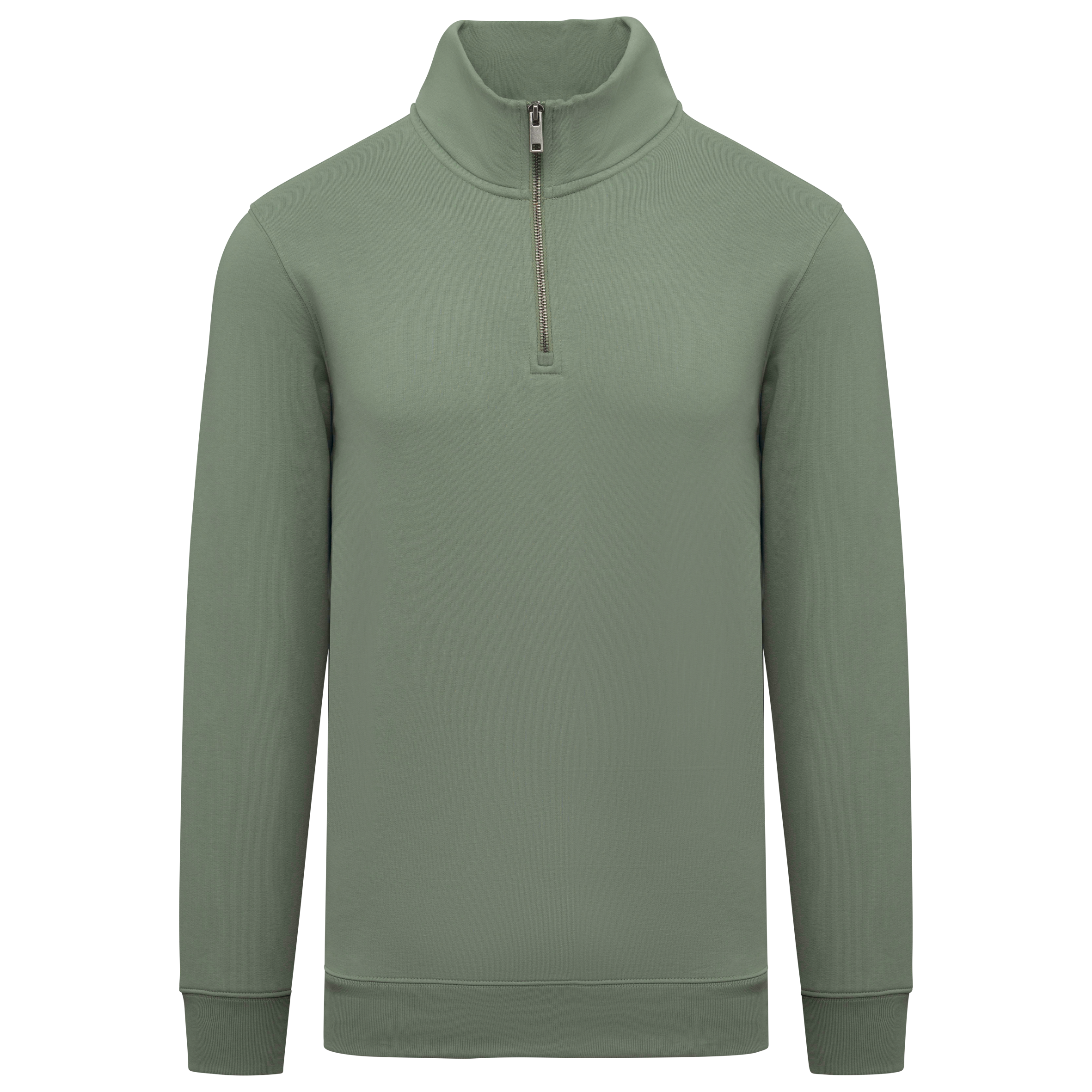 Miniature 4 pour Sweat-shirt écoresponsable à col montant zippé homme