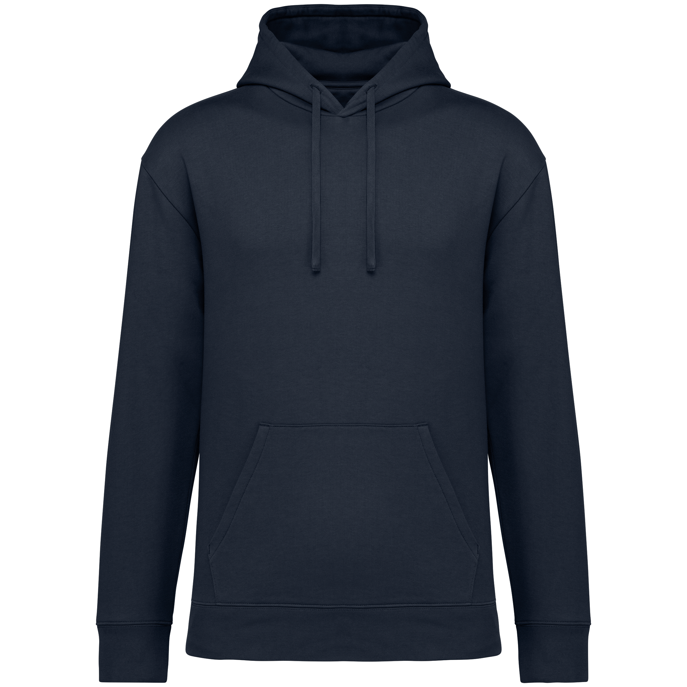 Miniature 19 pour Sweat-shirt écoresponsable à capuche à épaules tombantes molleton gratté unisexe