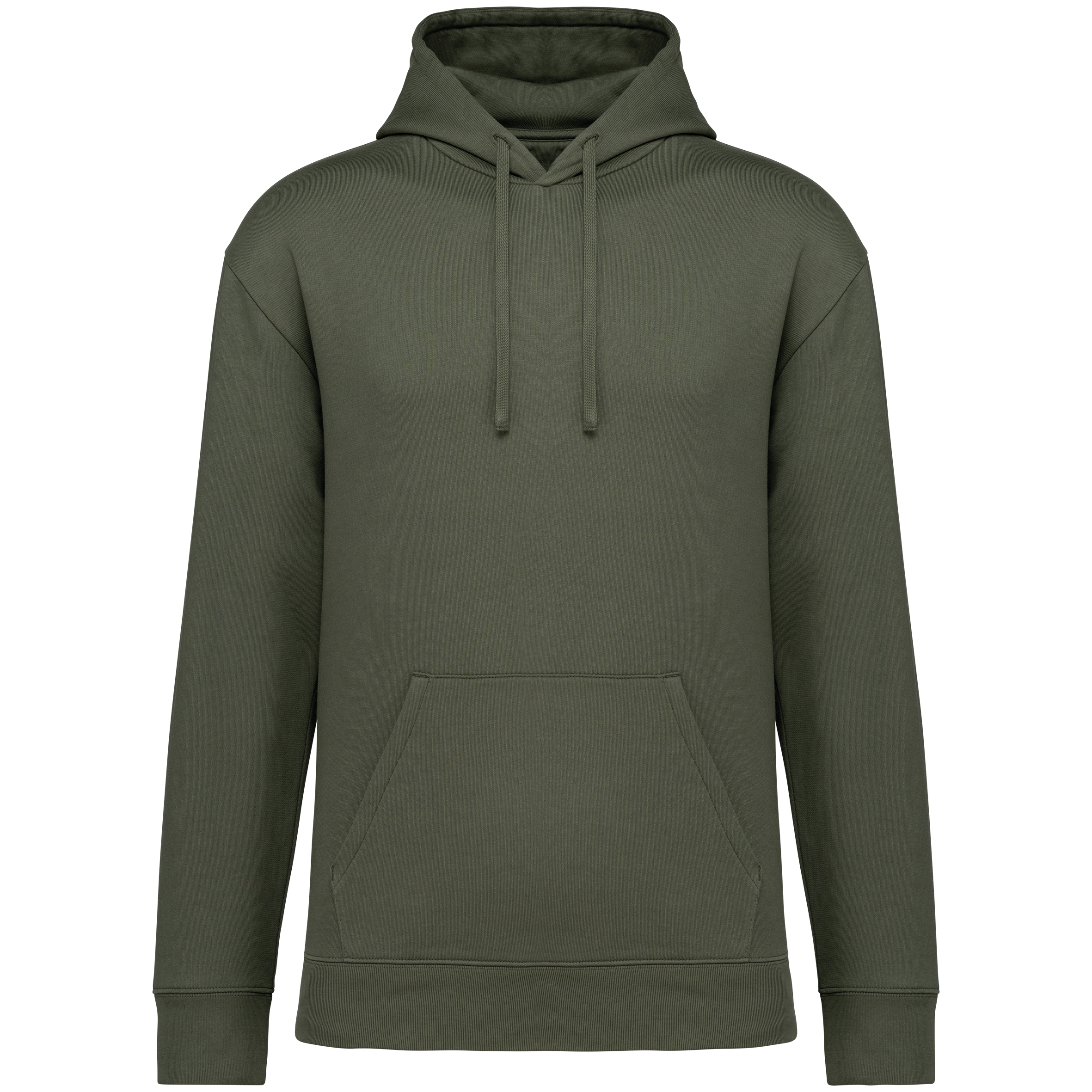 Miniature 20 pour Sweat-shirt écoresponsable à capuche à épaules tombantes molleton gratté unisexe
