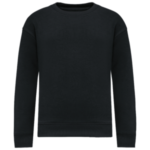 Visuel Sweat-shirt écoresponsable à col rond oversize enfant