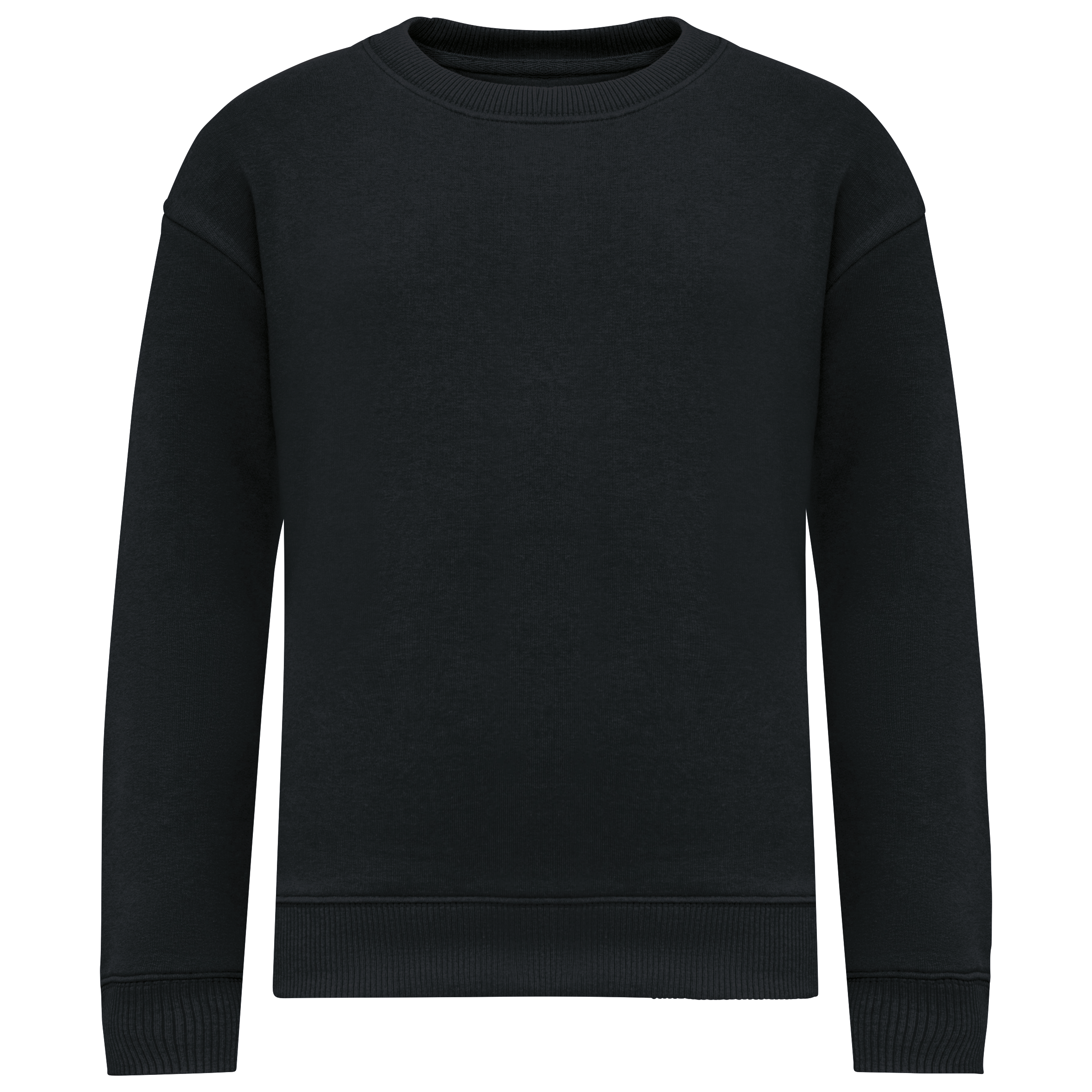 Miniature 1 pour Sweat-shirt écoresponsable à col rond oversize enfant