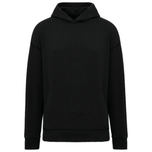 Visuel Sweat-shirt écoresponsable à capuche délavé oversize unisexe