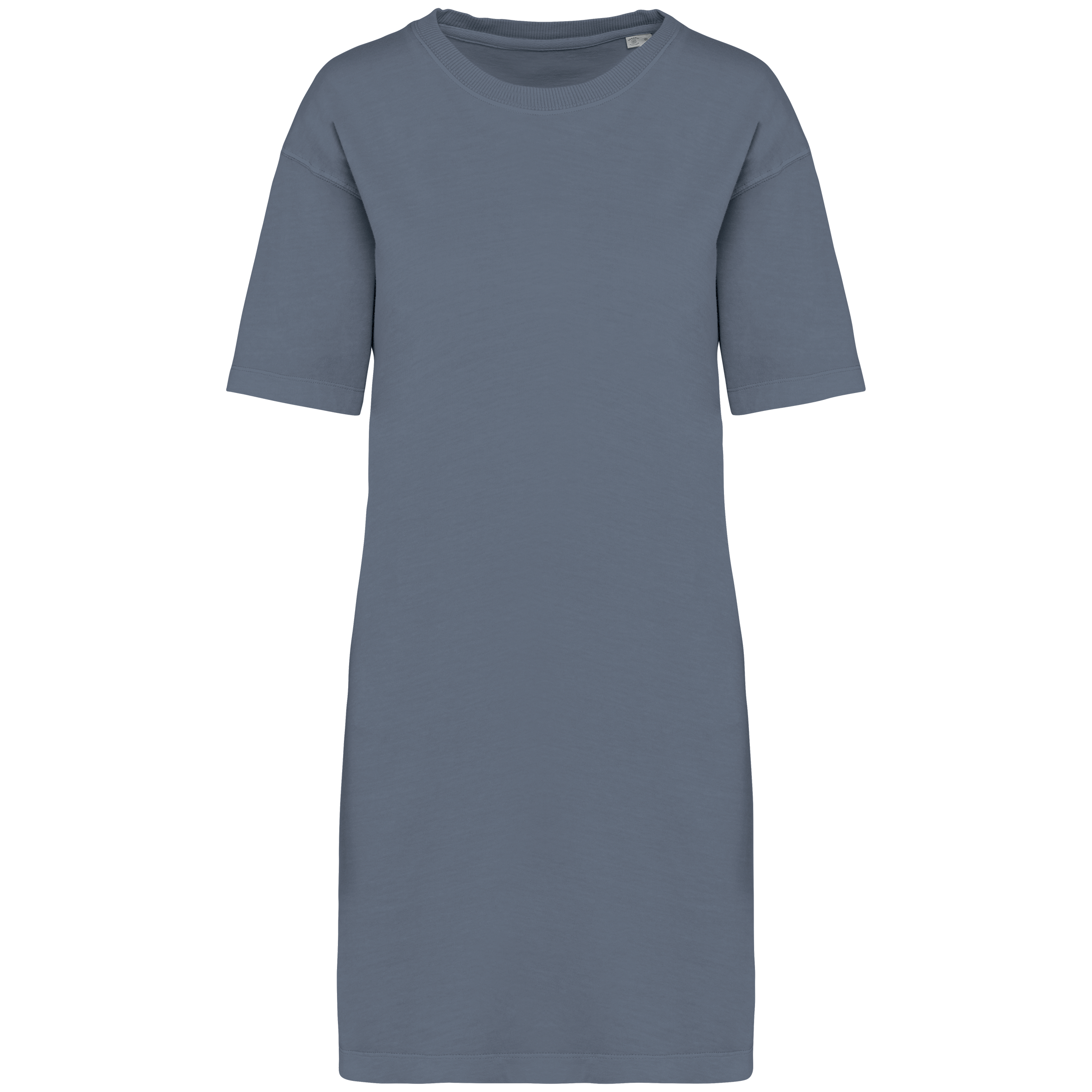 Miniature 9 pour Robe t-shirt écoresponsable délavée femme