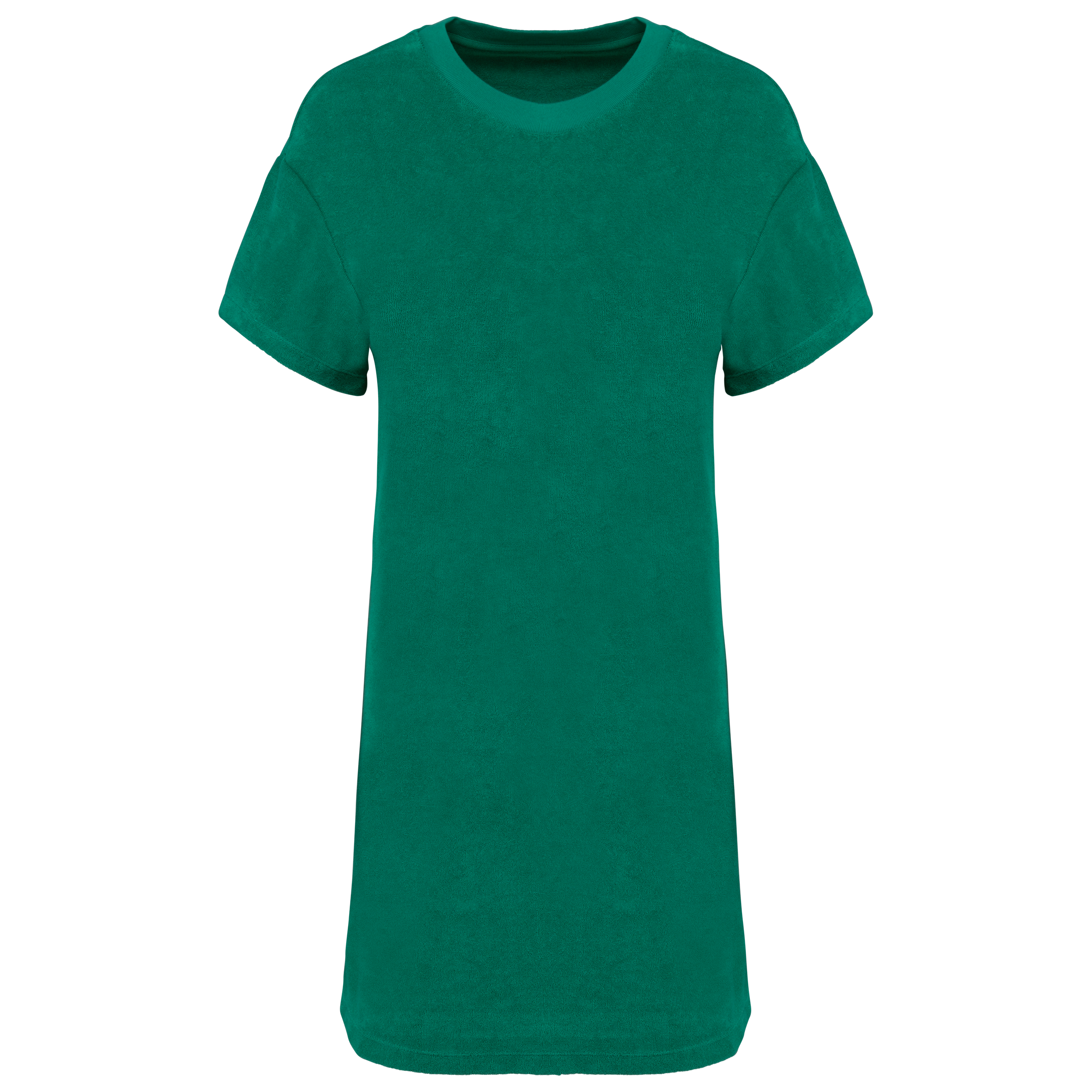 Miniature 10 pour Robe t-shirt écoresponsable en éponge à épaules tombantes femme