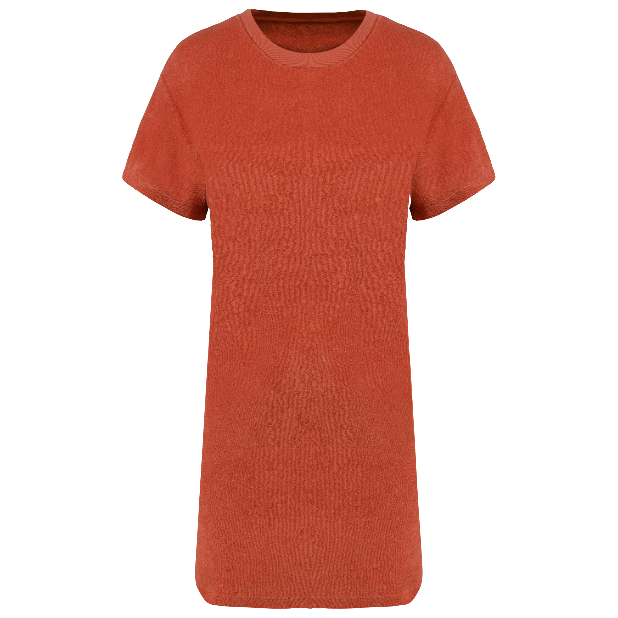 Miniature 11 pour Robe t-shirt écoresponsable en éponge à épaules tombantes femme