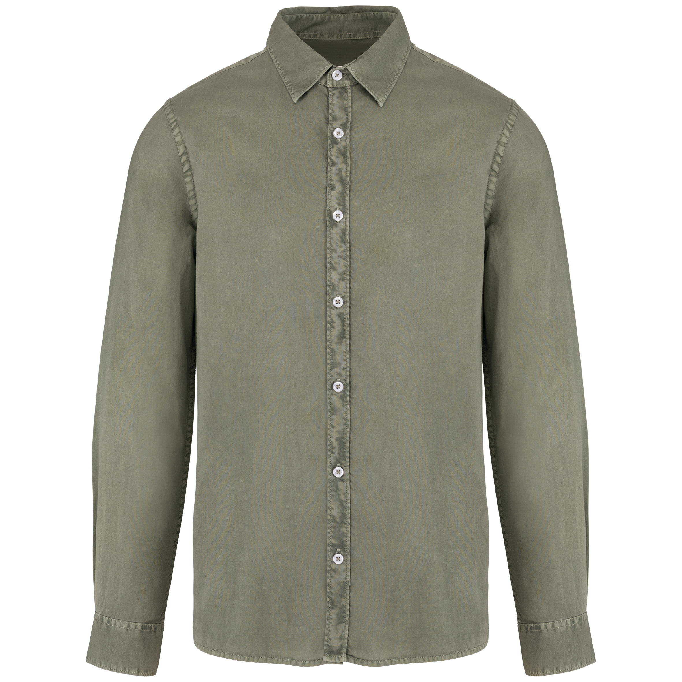 Miniature 12 pour Chemise écoresponsable délavée homme