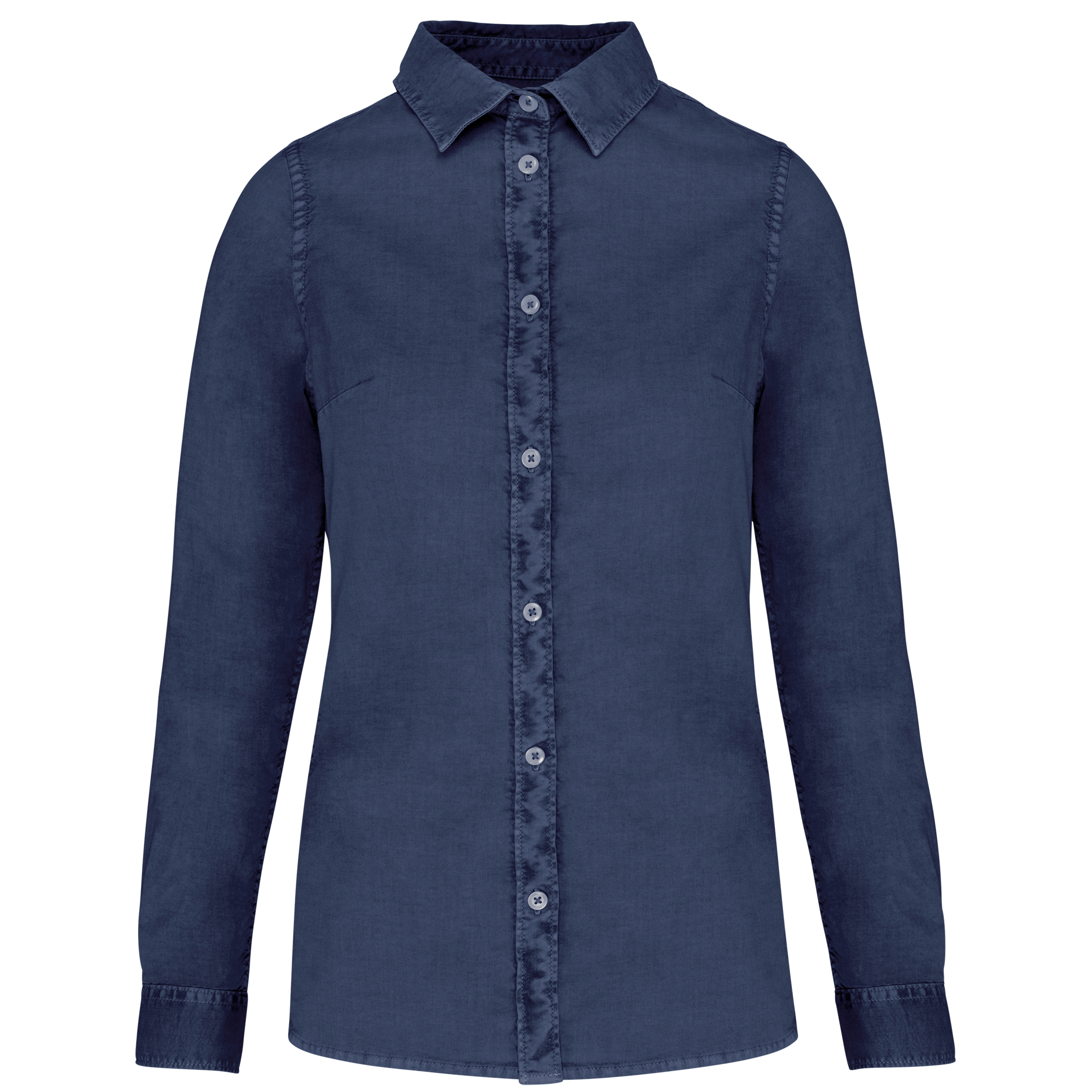 Miniature 10 pour Chemise écoresponsable délavée femme