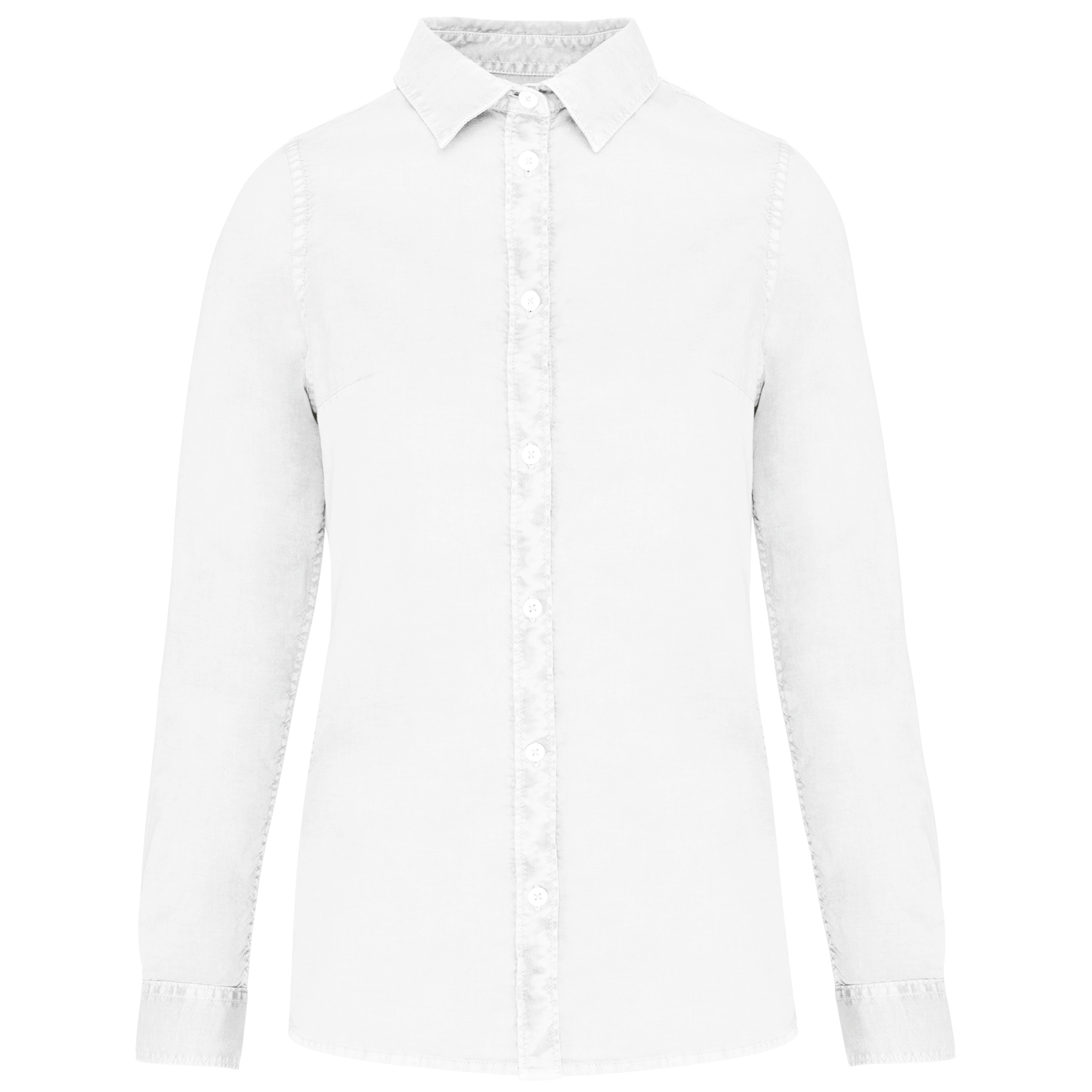 Miniature 12 pour Chemise écoresponsable délavée femme