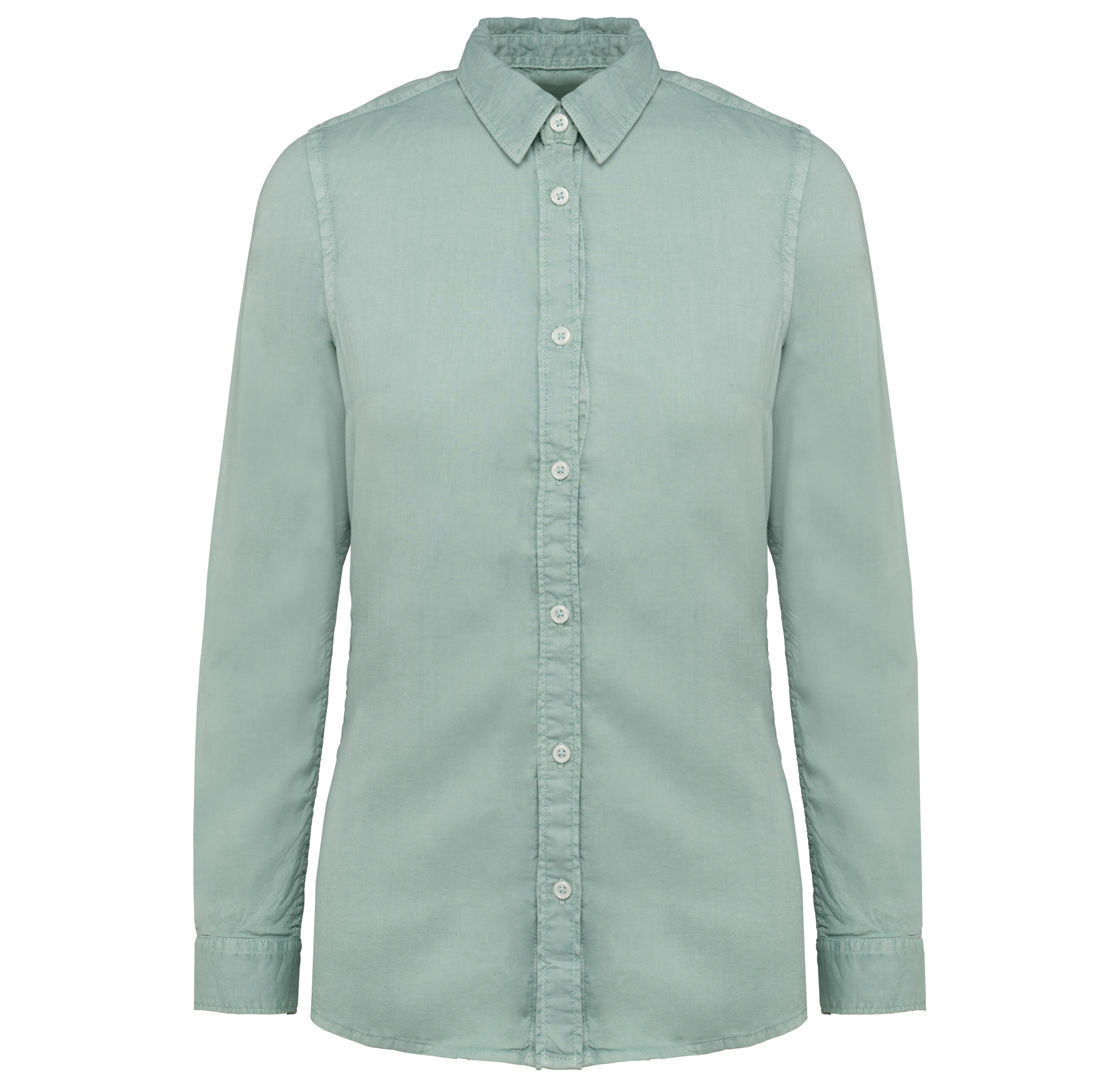 Miniature 8 pour Chemise écoresponsable délavée femme