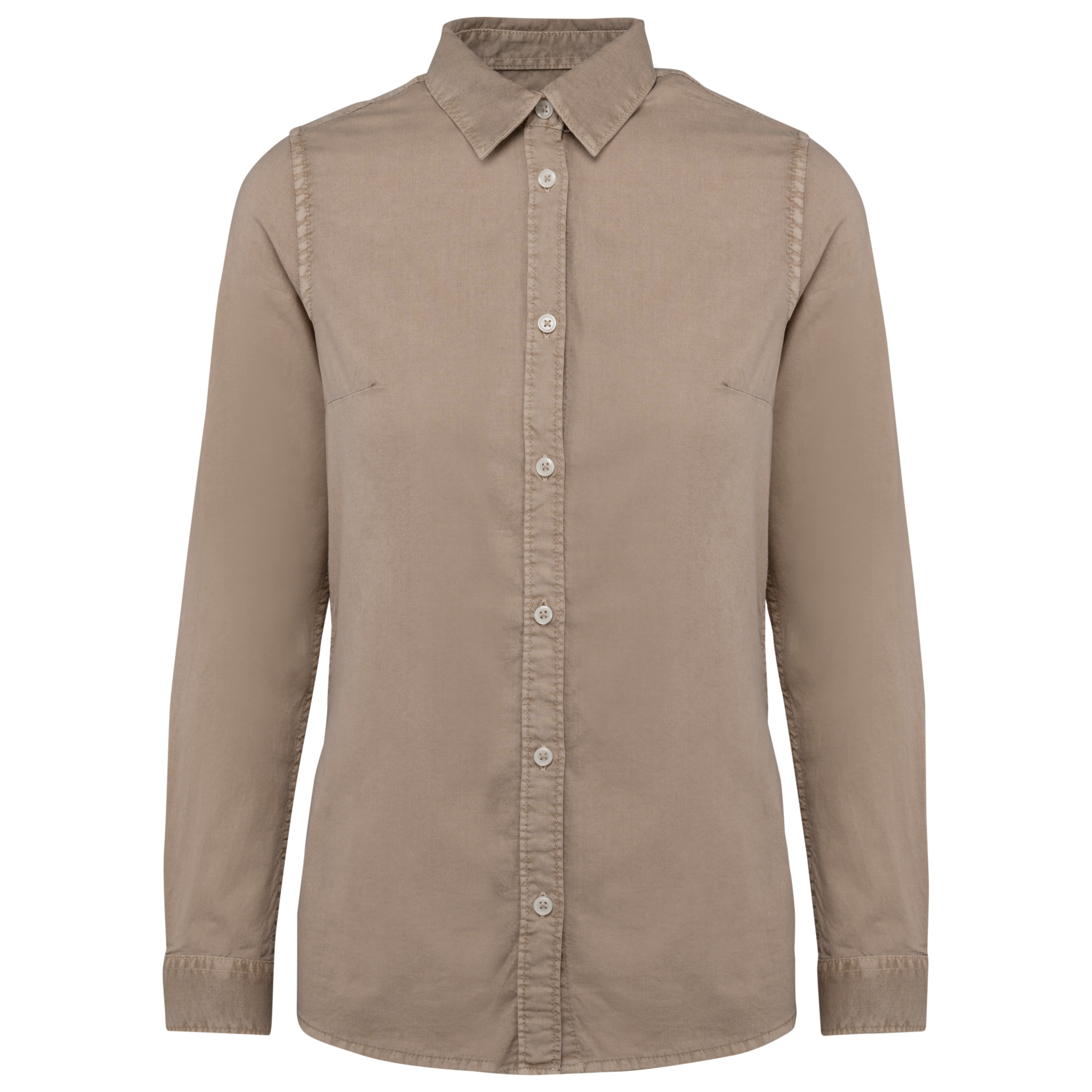 Miniature 9 pour Chemise écoresponsable délavée femme