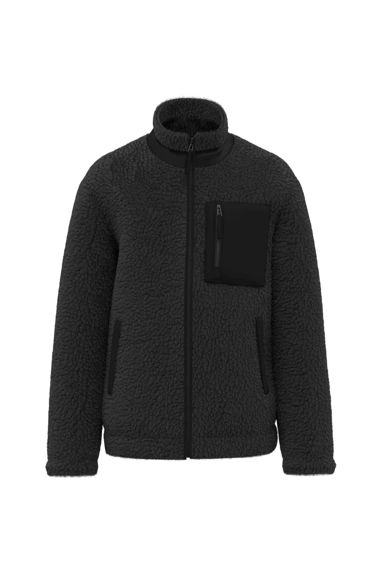 Miniature 10 pour Veste écoresponsable en sherpa unisexe