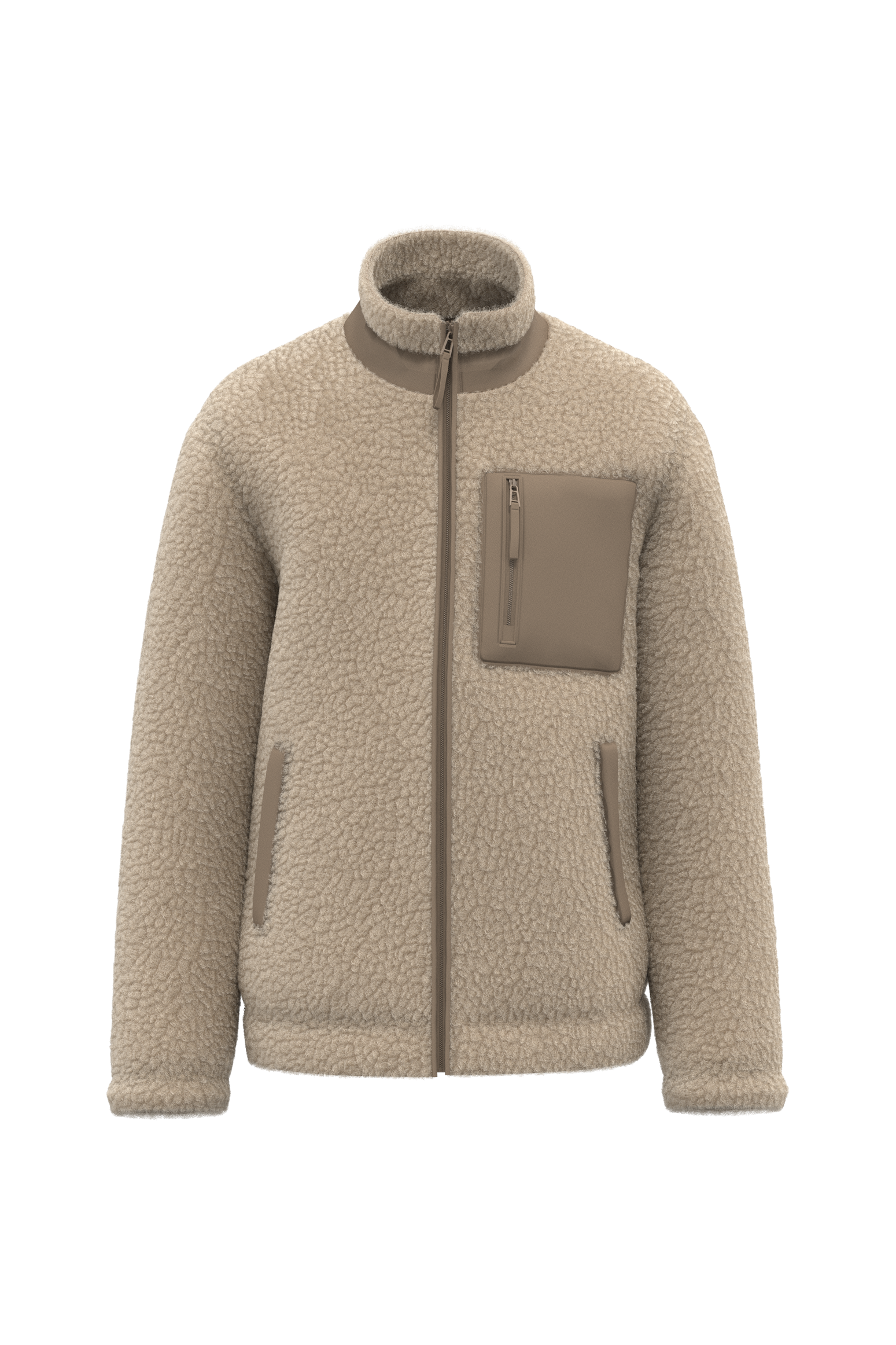 Miniature 11 pour Veste écoresponsable en sherpa unisexe
