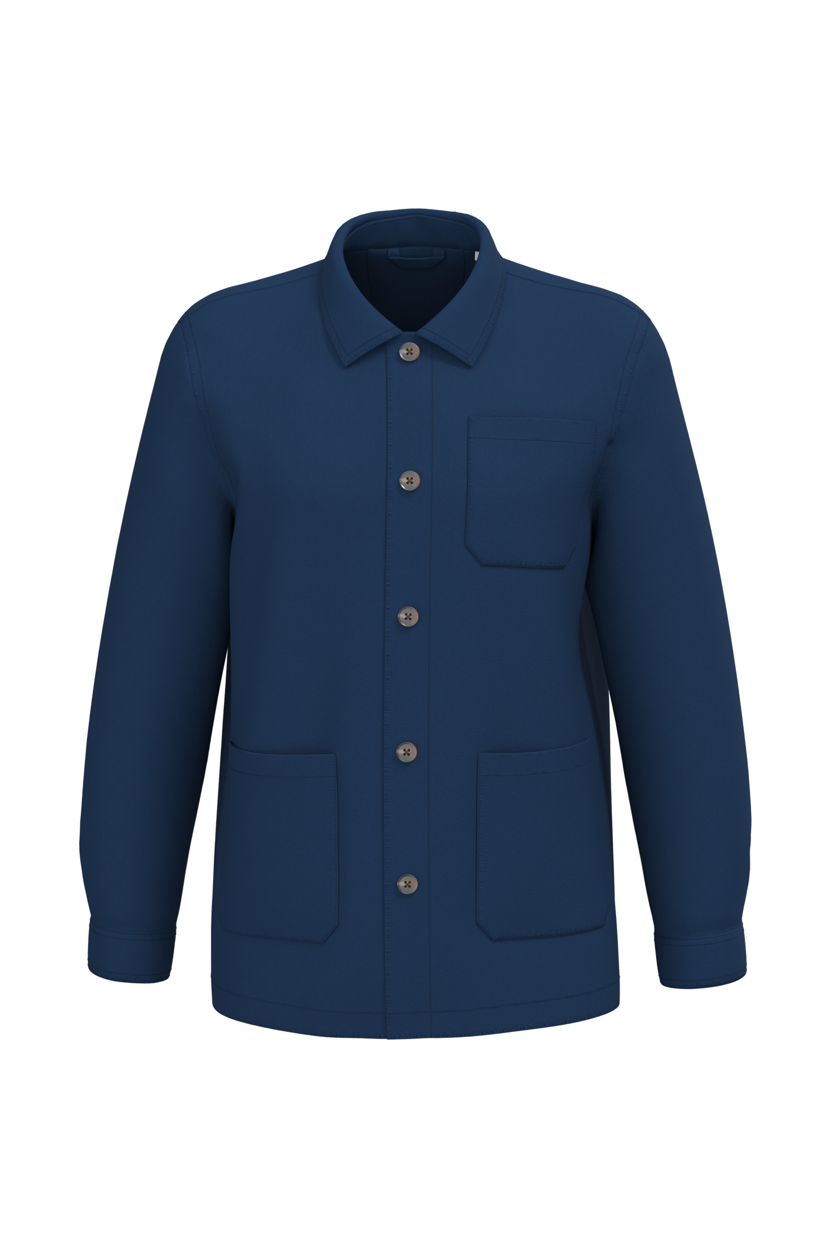 Miniature 2 pour Veste worker écoresponsable délavée unisexe