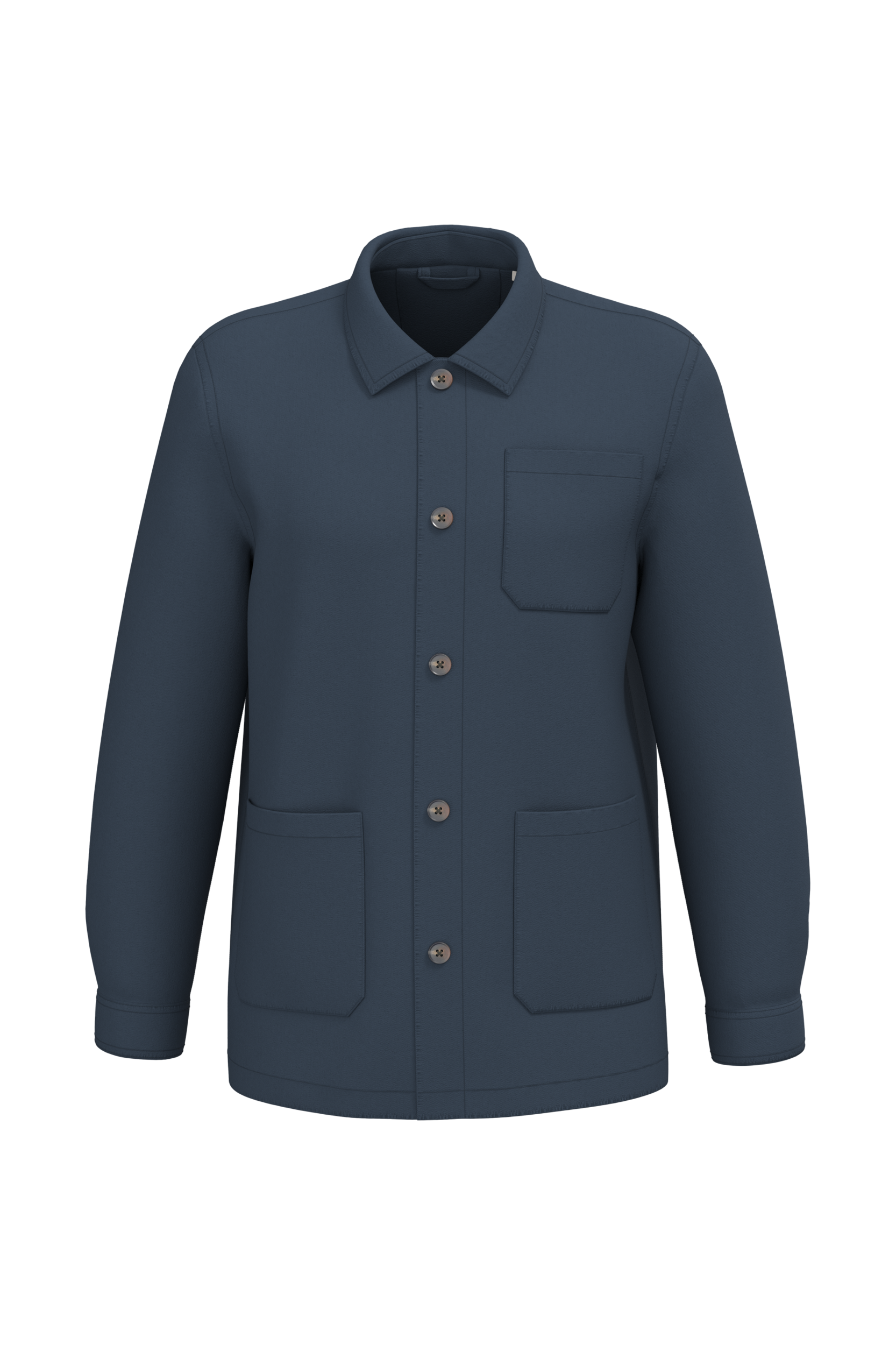 Miniature 3 pour Veste worker écoresponsable délavée unisexe