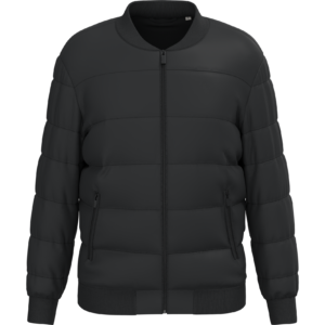 Visuel Veste matelassée écoresponsable à col teddy unisexe