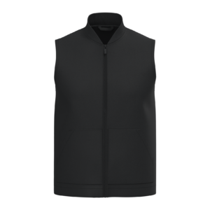 Visuel Bodywarmer rembourré en sergé écoresponsable à col teddy unisexe