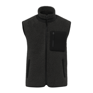 Visuel Bodywarmer écoresponsable en sherpa unisexe
