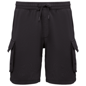 Visuel Short cargo écoresponsable délavé French Terry homme