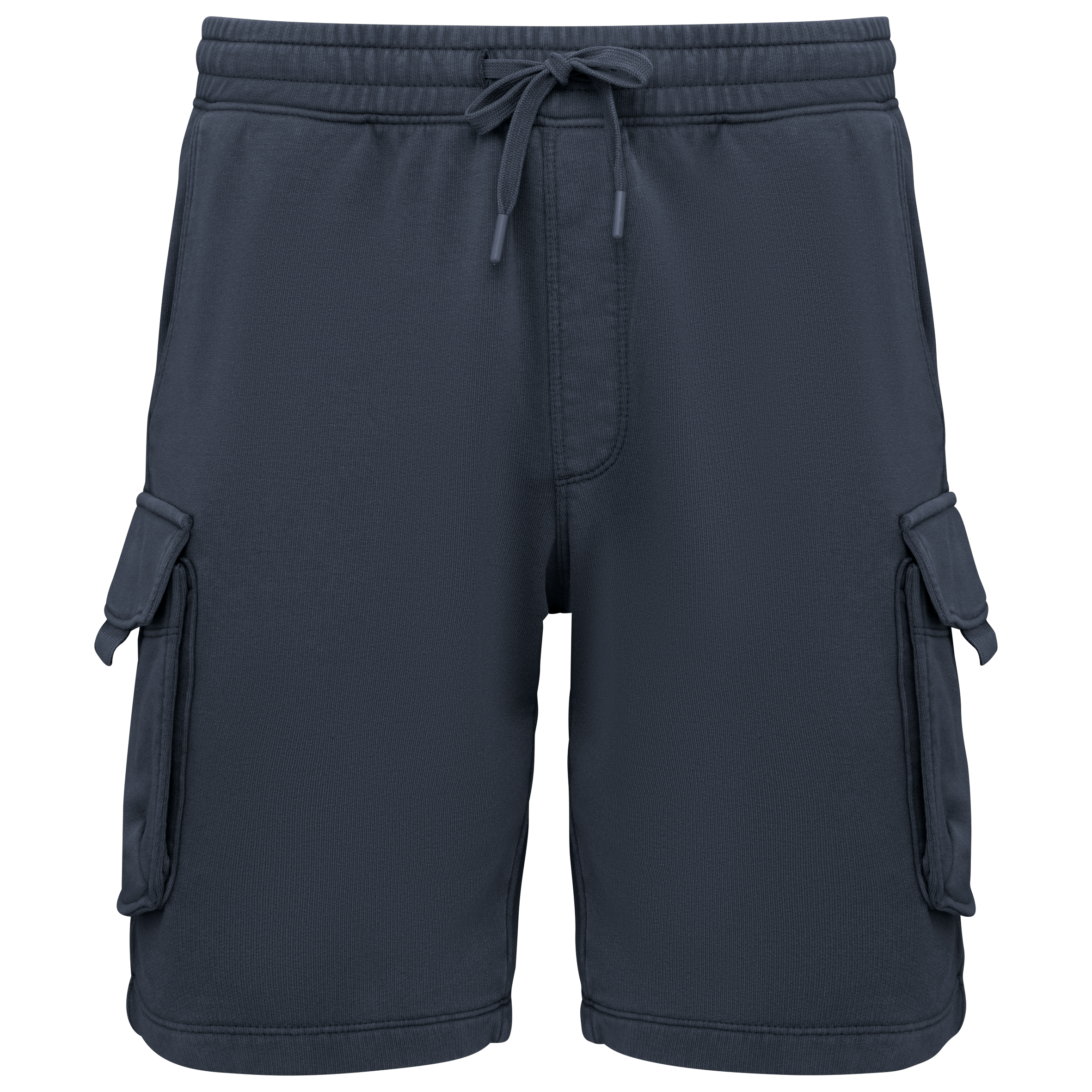 Miniature 2 pour Short cargo écoresponsable délavé French Terry homme