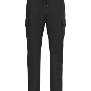 Visuel Pantalon cargo écoresponsable délavé French Terry homme