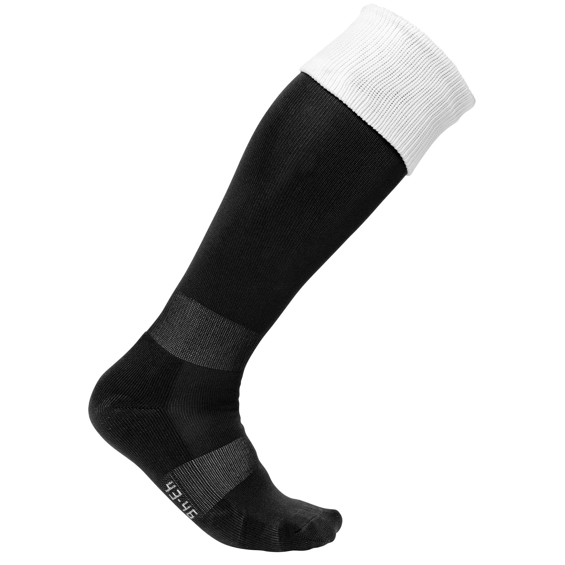 Miniature 4 pour Chaussettes de sport bicolores unisexe