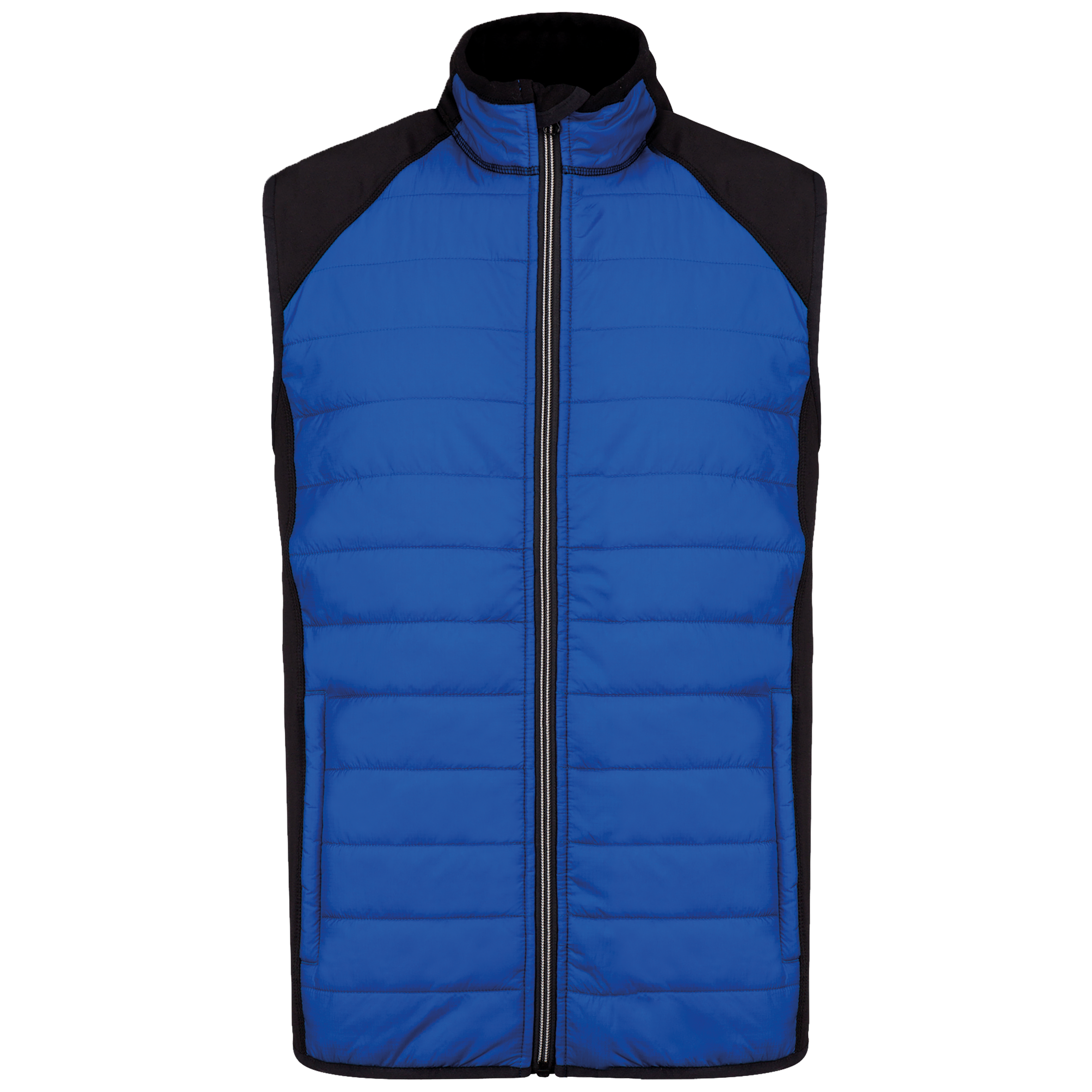 Miniature 10 pour Veste sport bi-matière sans manches unisexe