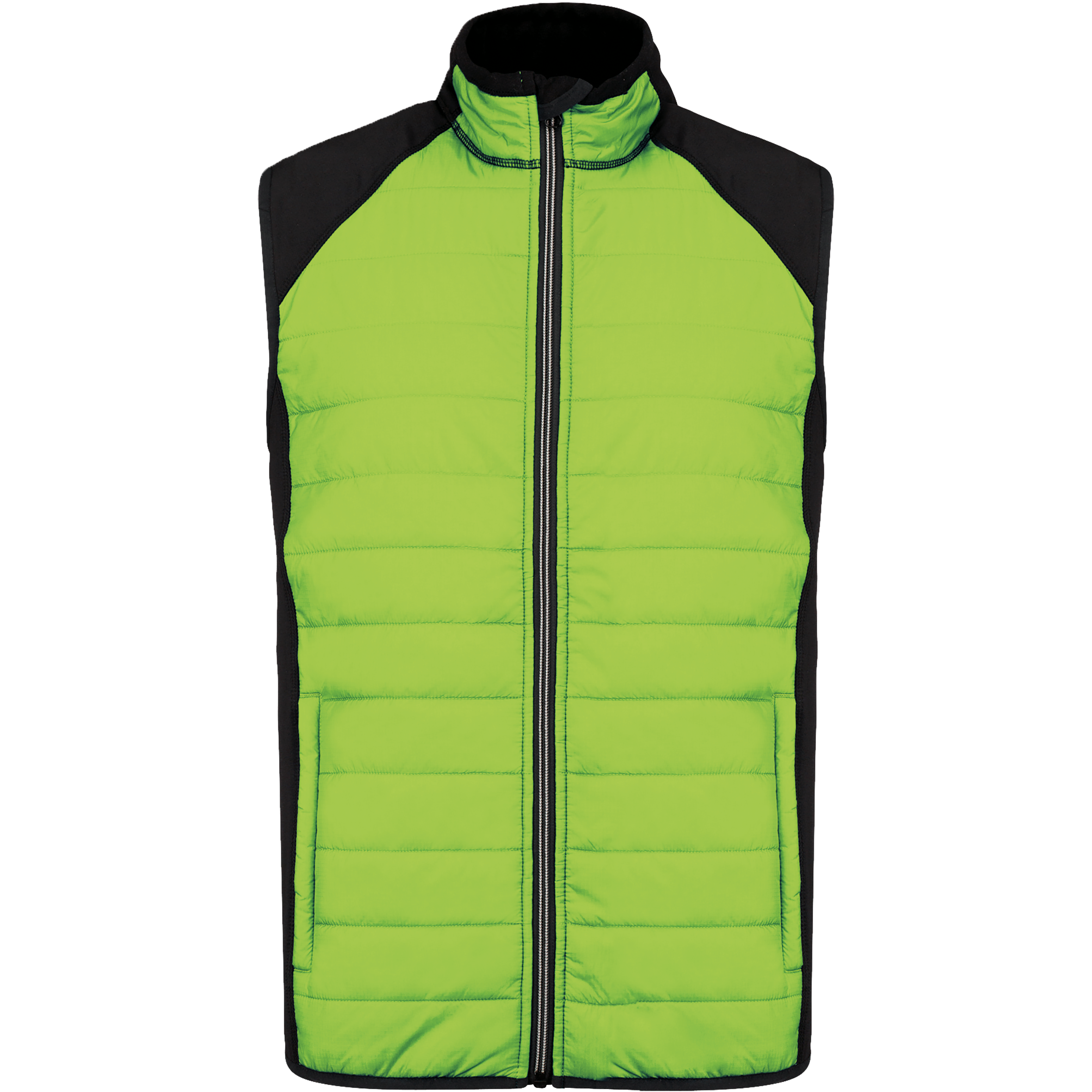 Miniature 11 pour Veste sport bi-matière sans manches unisexe