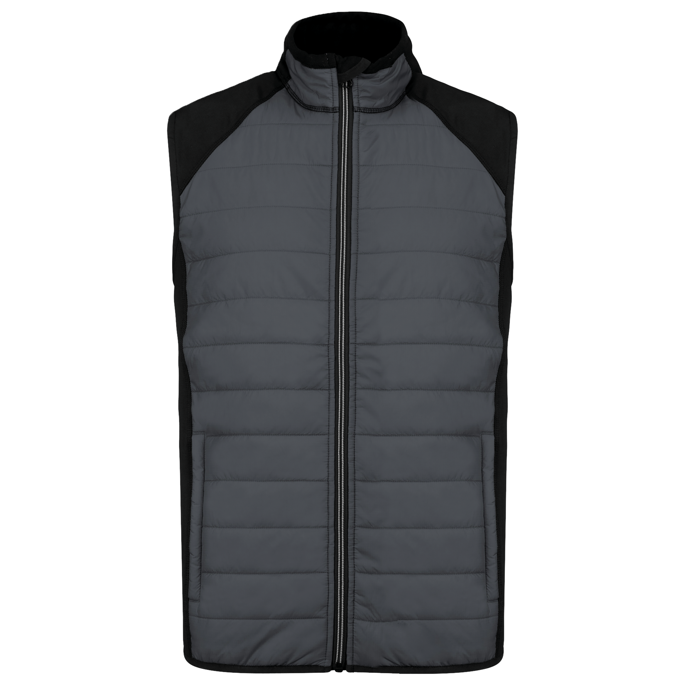 Miniature 13 pour Veste sport bi-matière sans manches unisexe