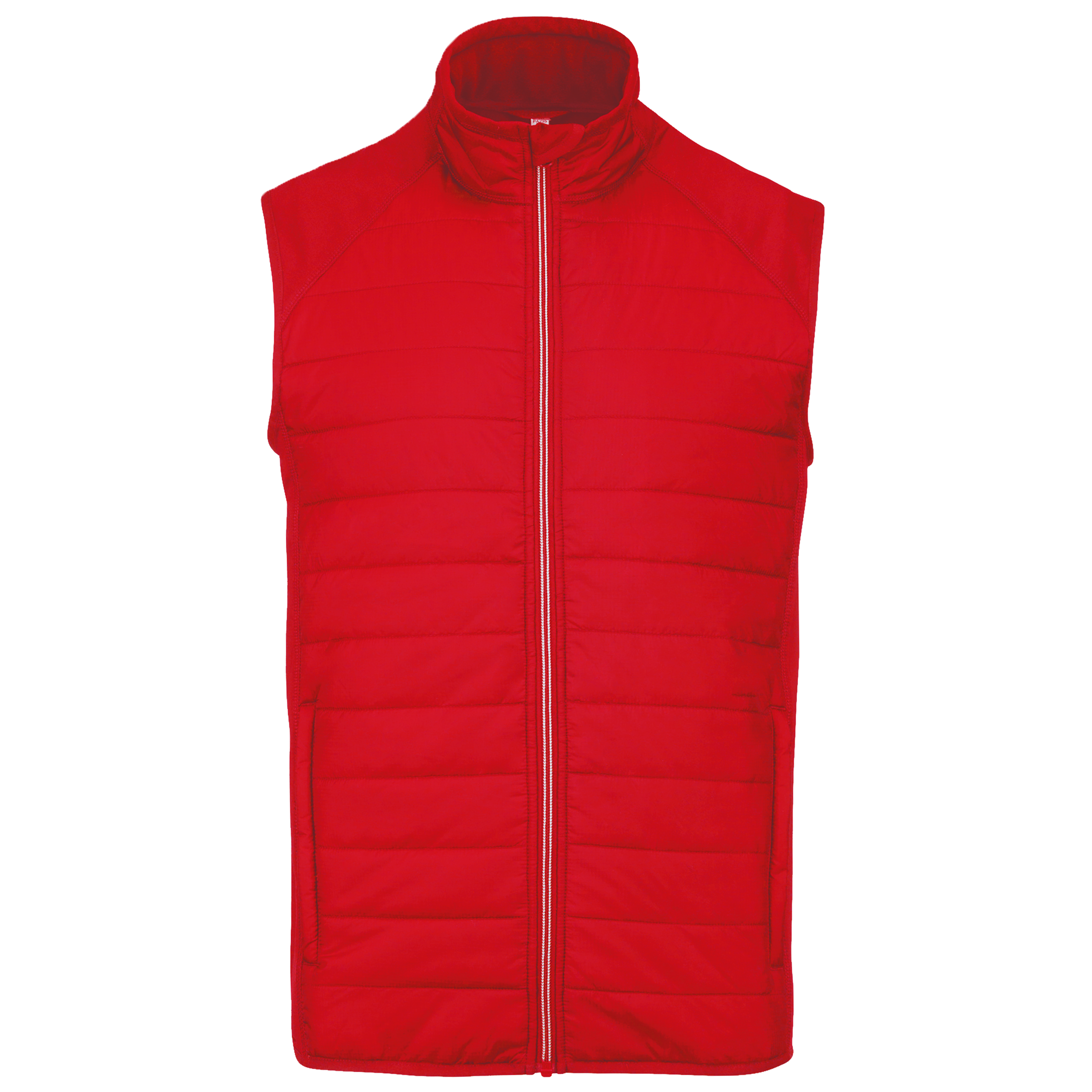 Miniature 15 pour Veste sport bi-matière sans manches unisexe