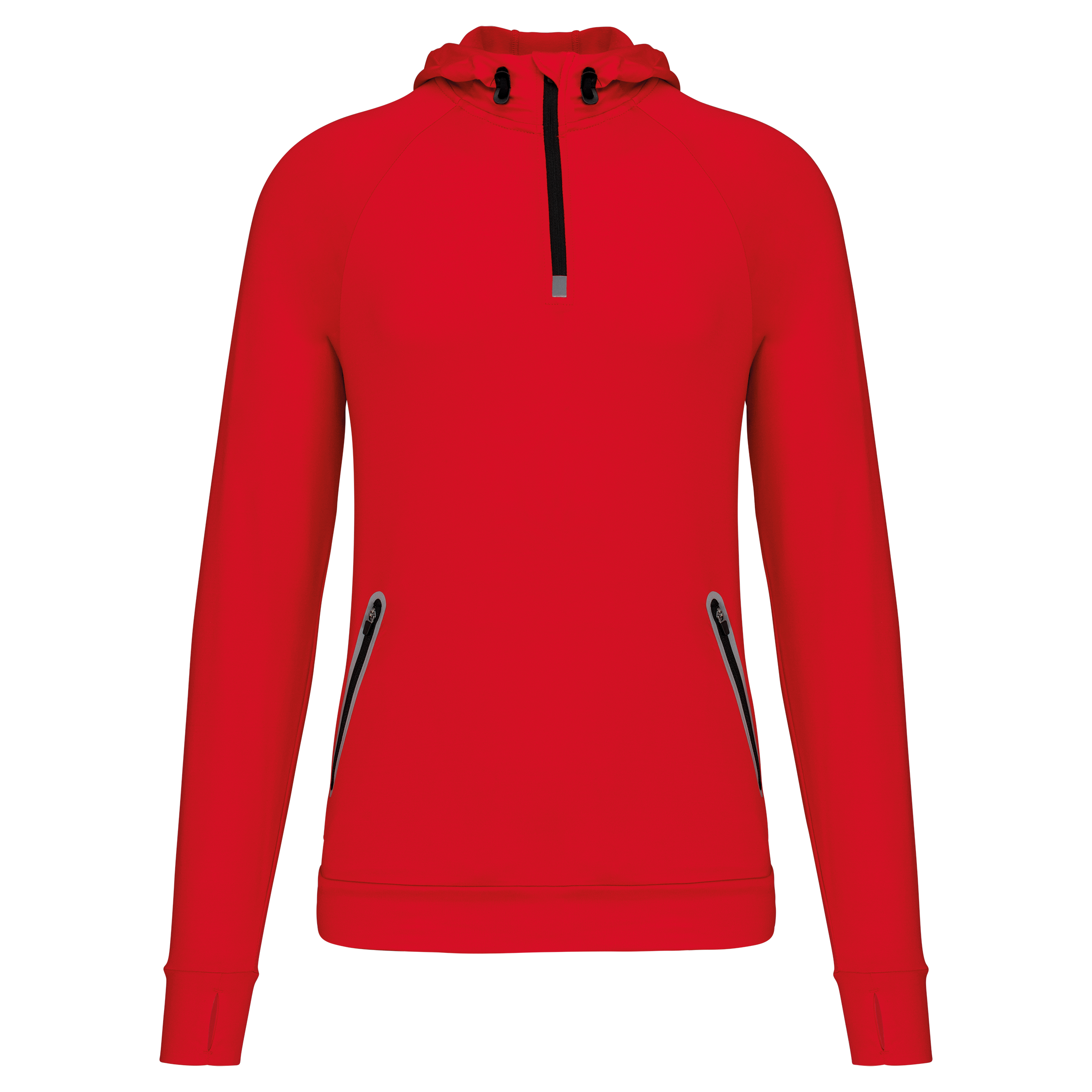 Miniature 17 pour Sweat-shirt à capuche 1/4 zip sport unisexe