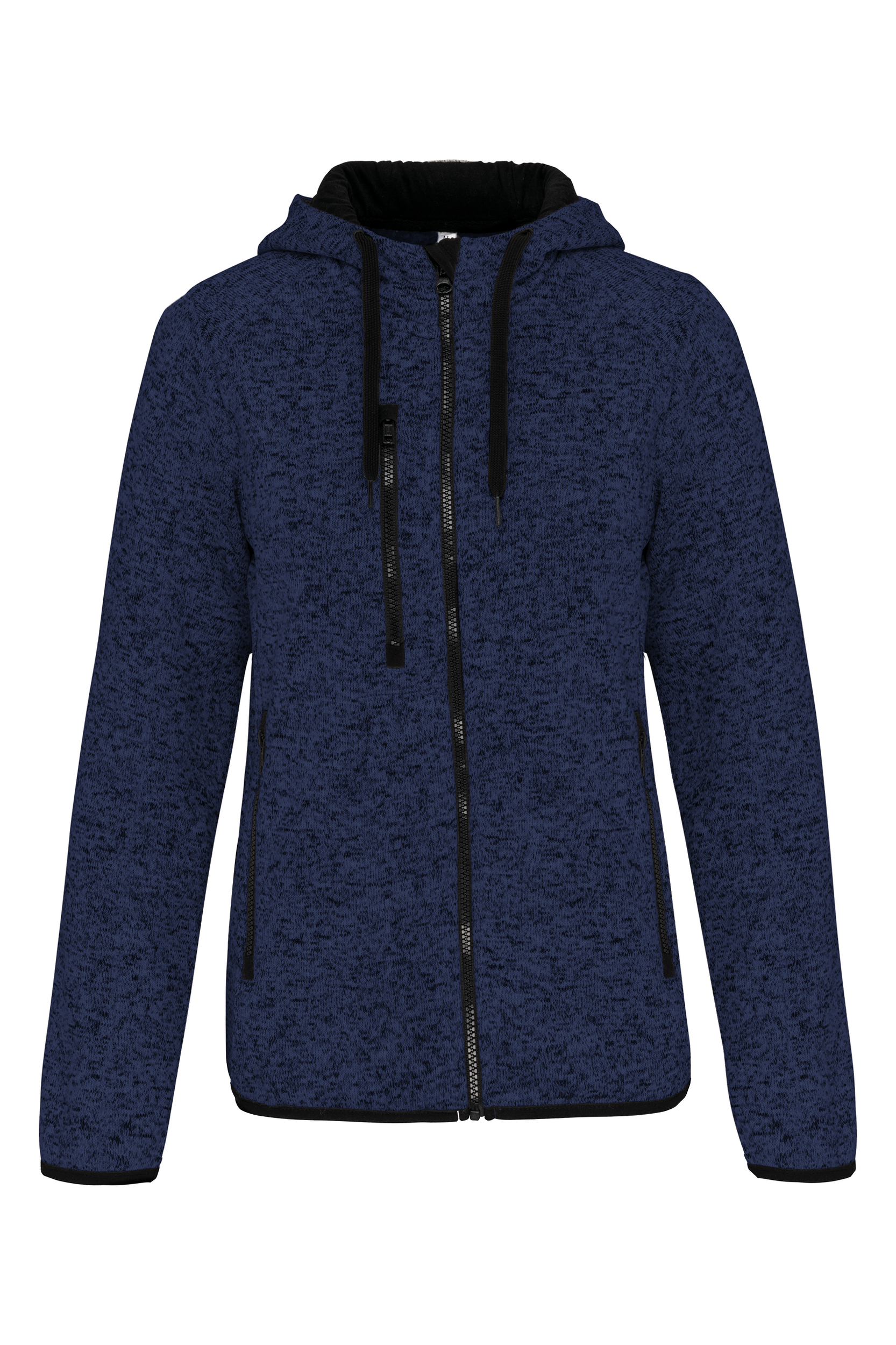 Miniature 11 pour Veste à capuche chinée femme