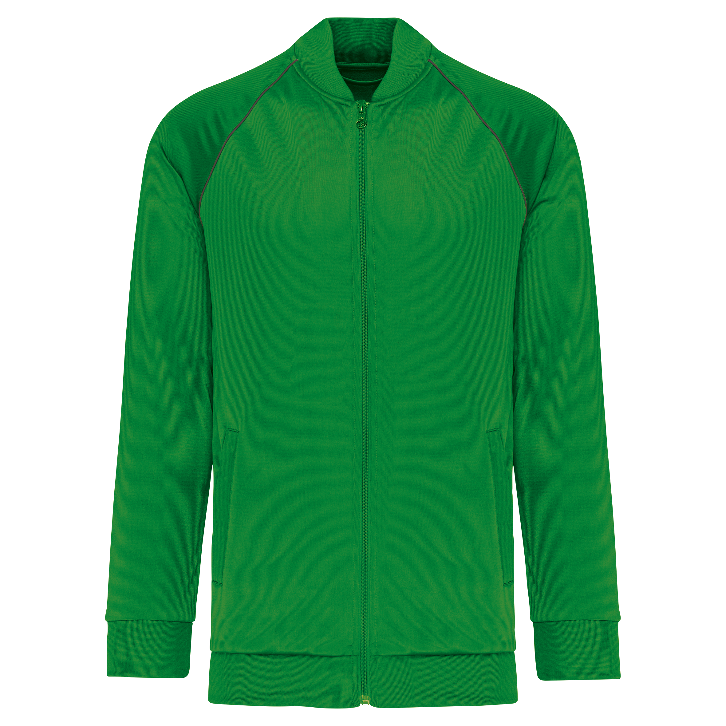 Miniature 6 pour Veste de survêtement zippée avec liseré unisexe