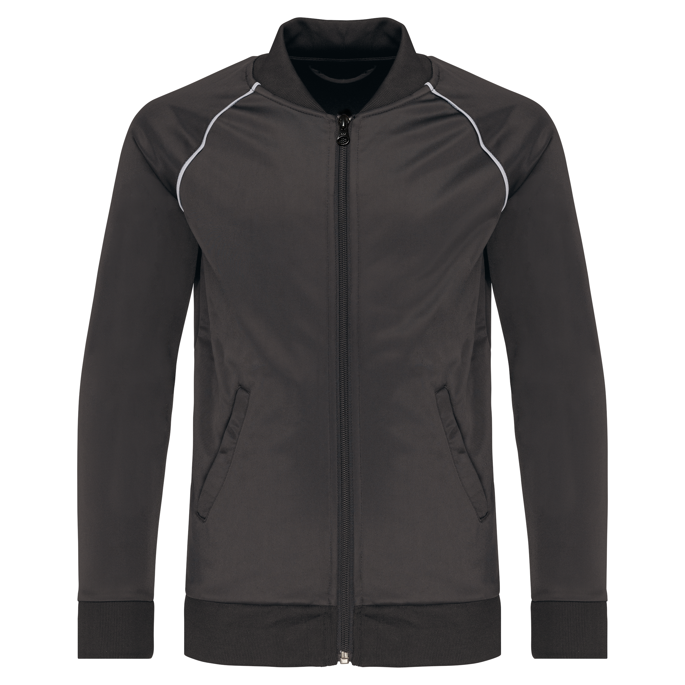 Miniature 9 pour Veste de survêtement zippée avec liseré enfant