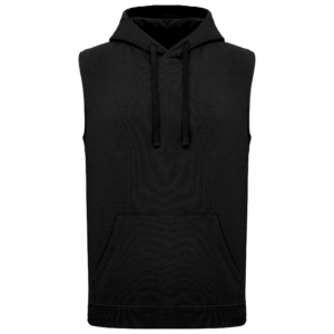 Visuel Sweat-shirt à capuche sans manches unisexe