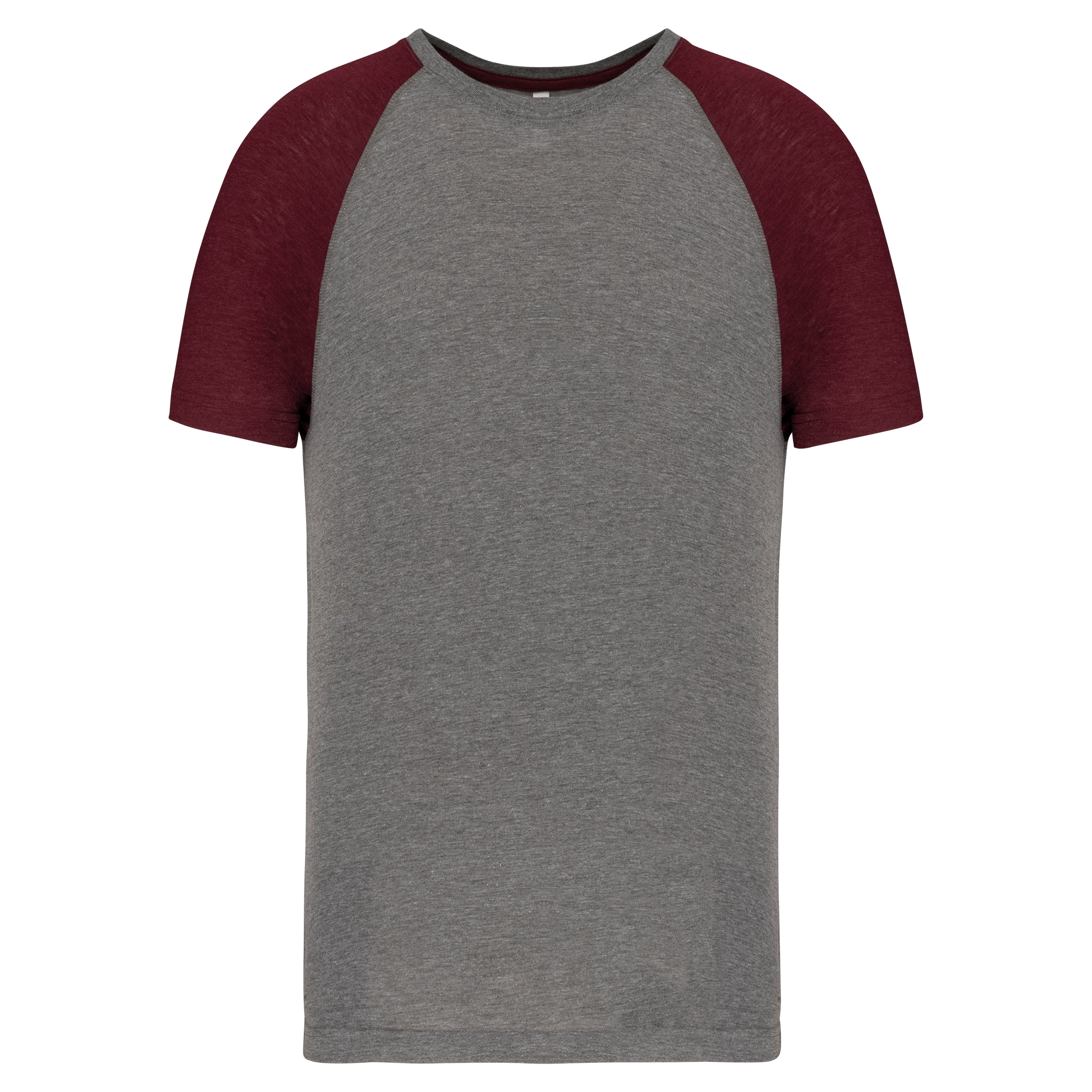 Miniature 11 pour T-shirt triblend bicolore sport manches courtes unisexe