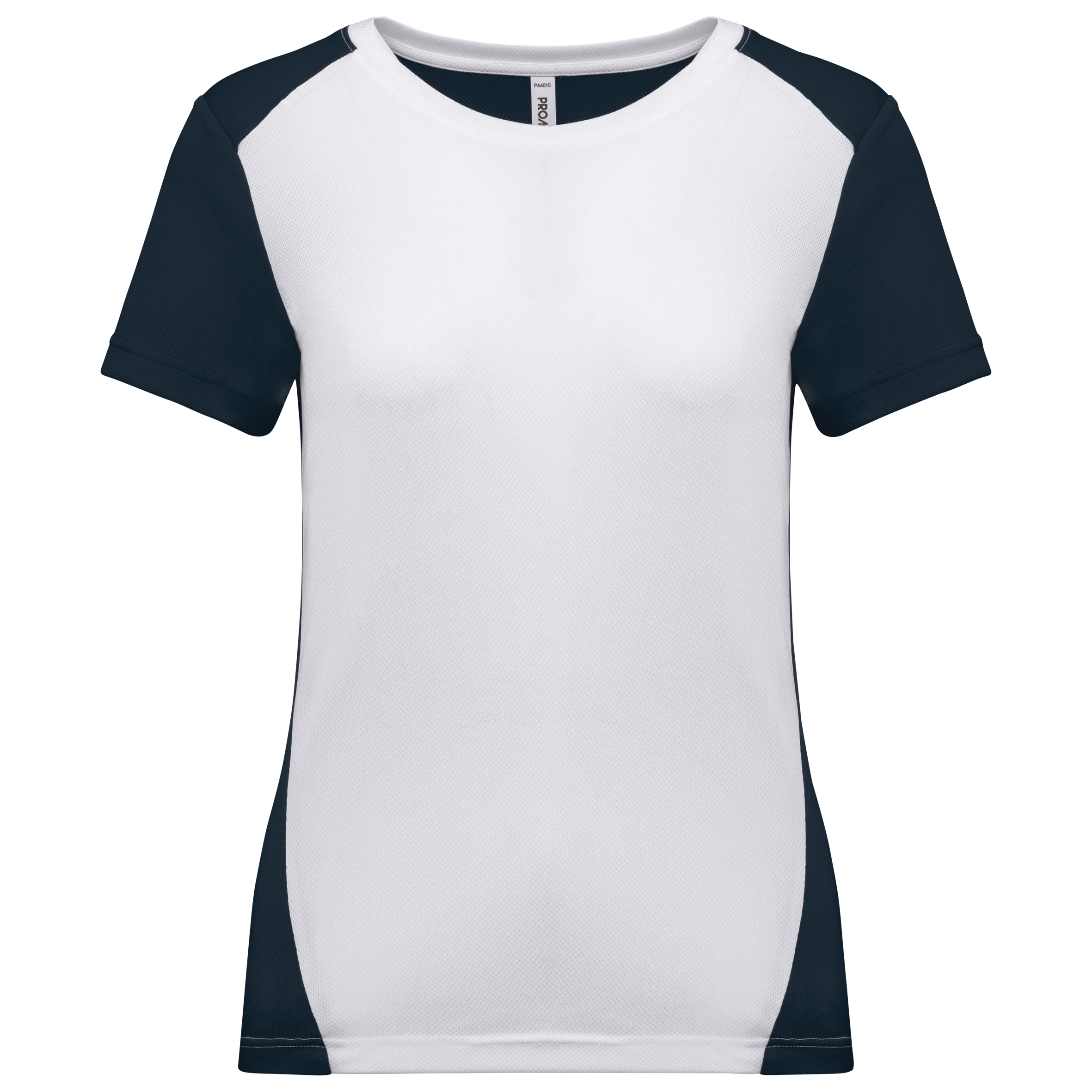 Miniature 4 pour T-shirt de sport écoresponsable bicolore femme