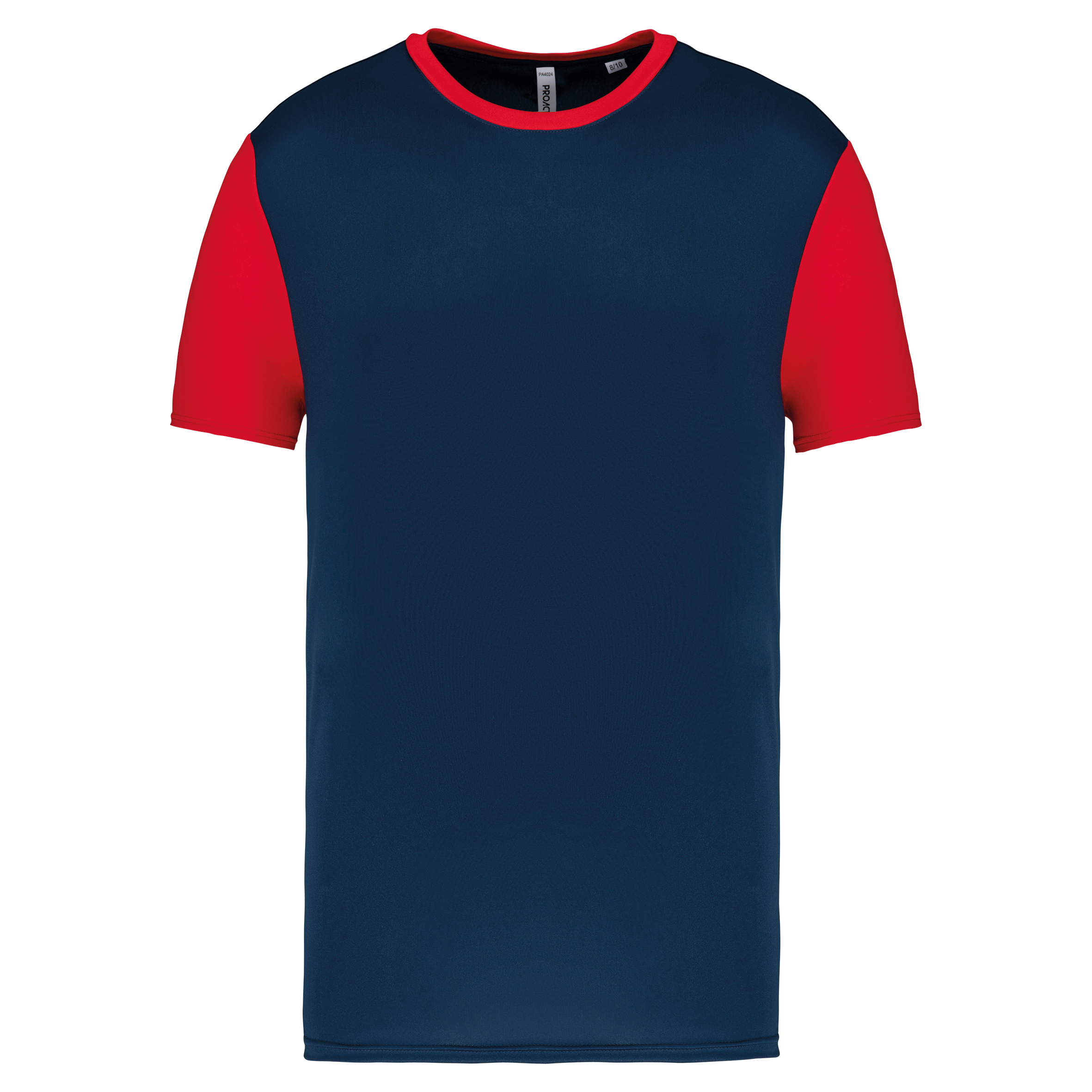 Miniature 8 pour Maillot multisport manches courtes bicolore enfant
