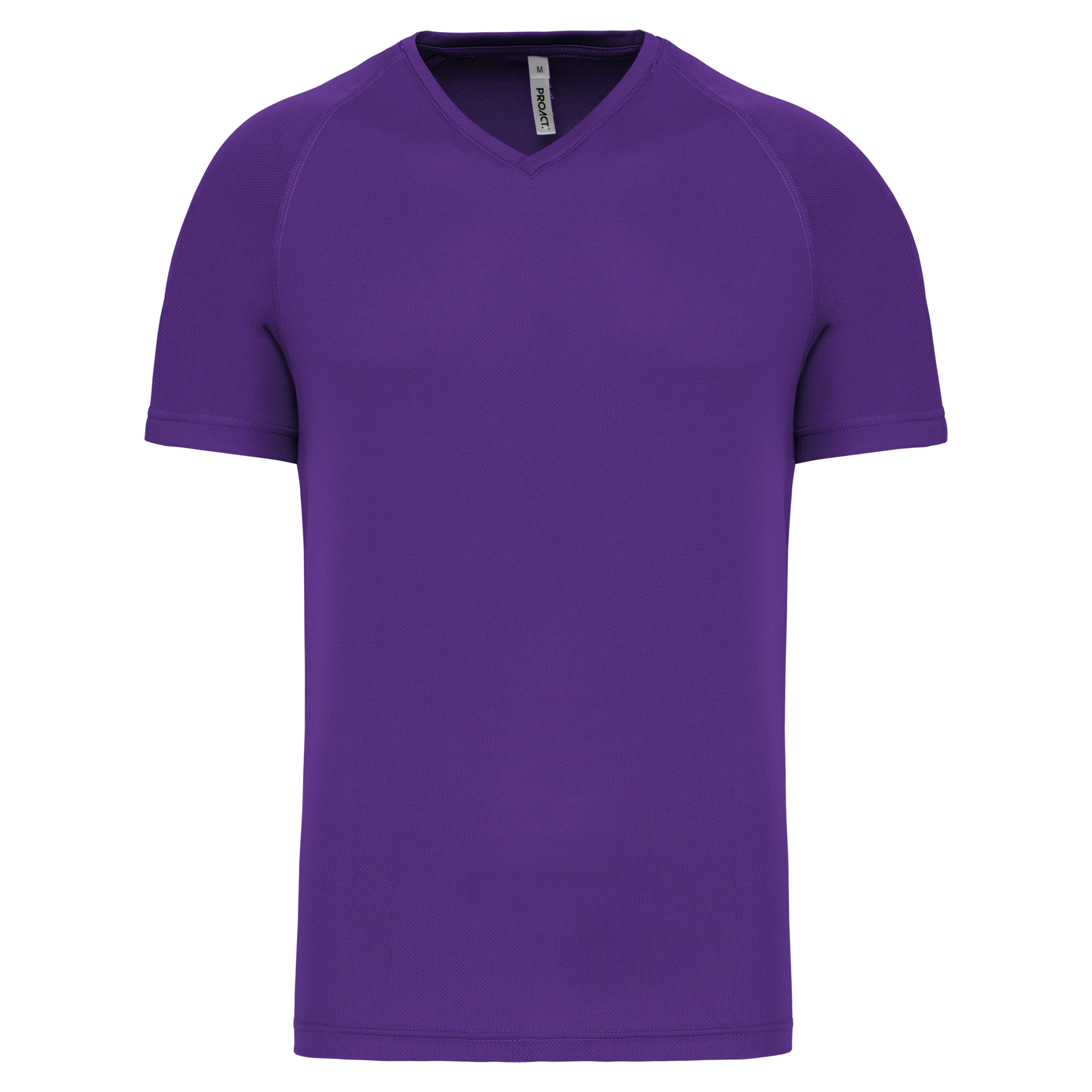Miniature 20 pour T-shirt de sport manches courtes col v homme