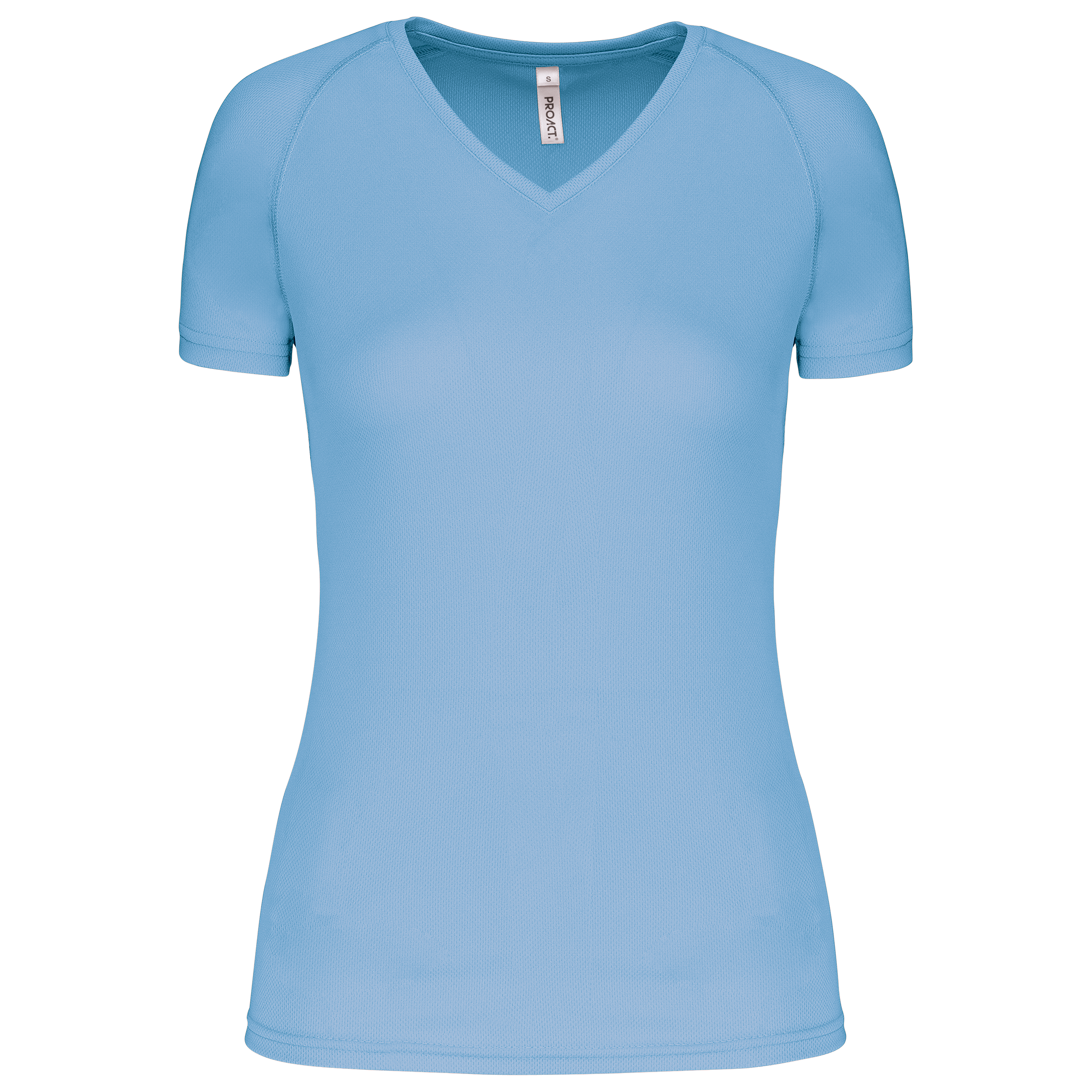 Miniature 19 pour T-shirt de sport manches courtes col v femme