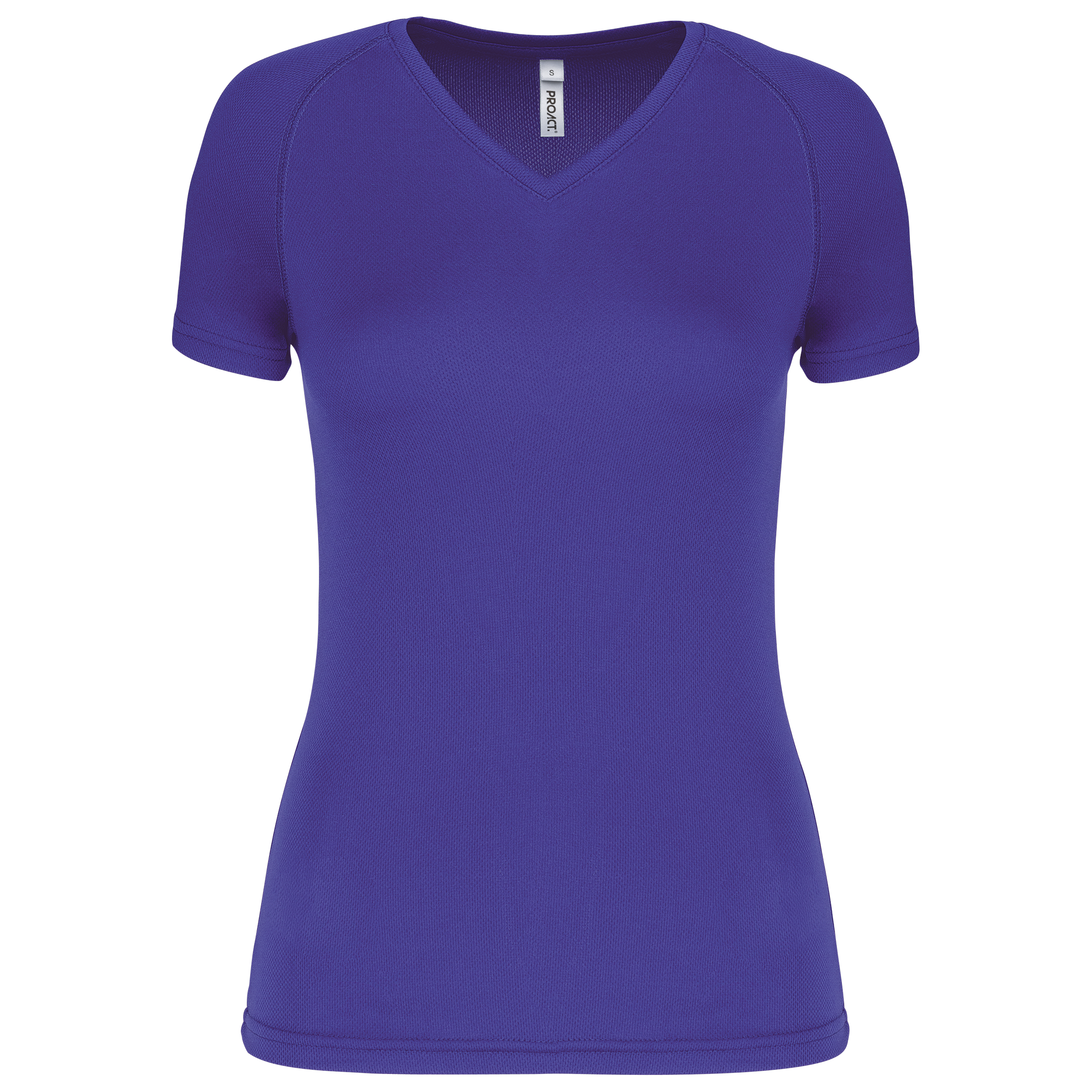 Miniature 22 pour T-shirt de sport manches courtes col v femme
