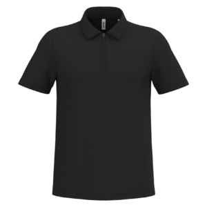 Visuel Polo de sport col 1/4 zip homme