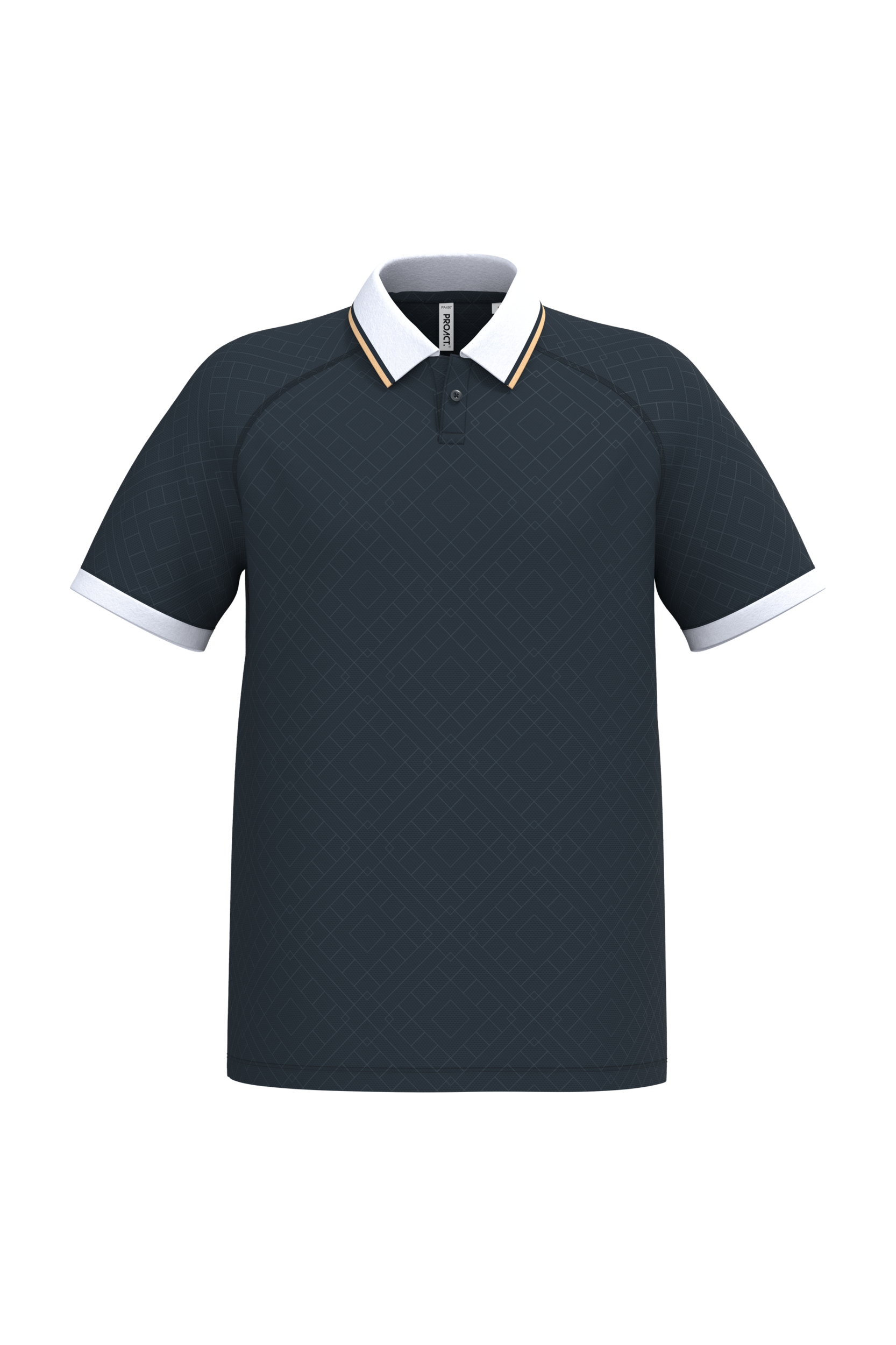 Miniature 2 pour Maillot lifestyle à col polo unisexe