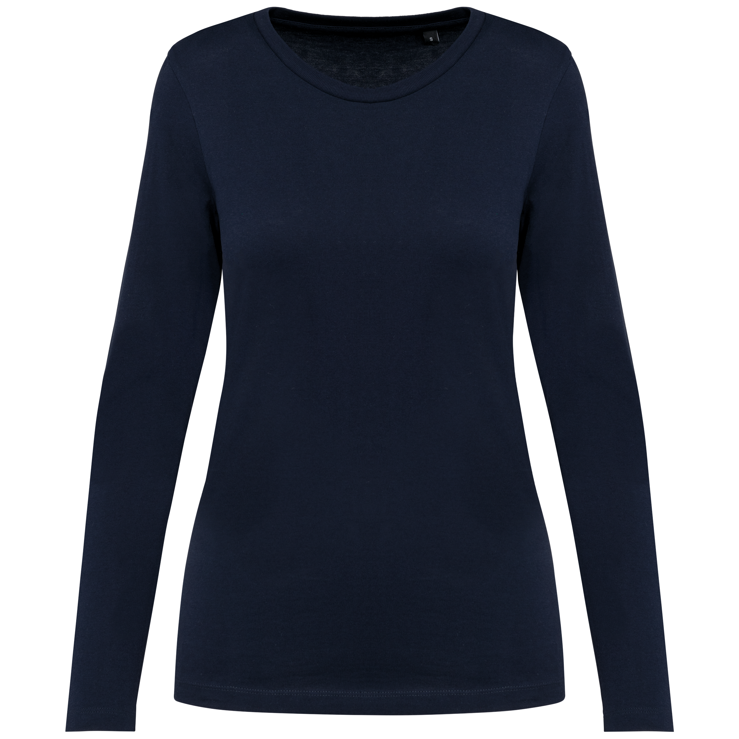 Miniature 13 pour T-shirt Supima® col rond manches longues femme
