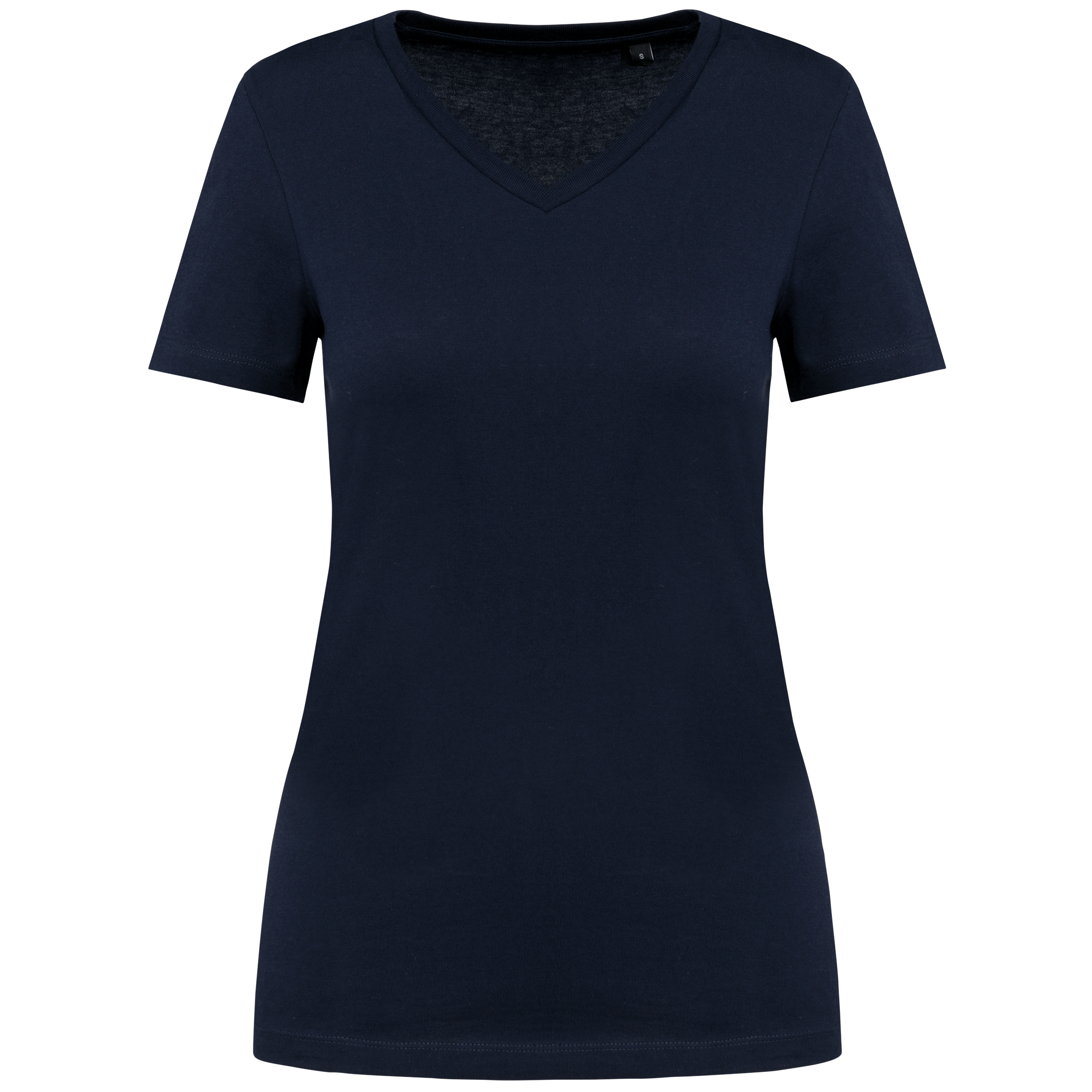 Miniature 13 pour T-shirt Supima® col V manches courtes femme
